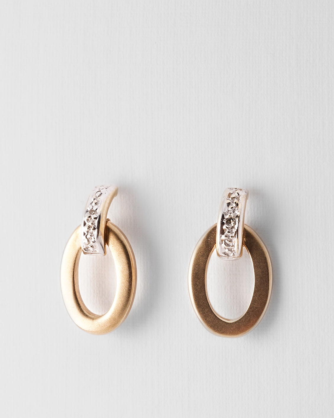 Liora | Vintage Diamant Oorbellen