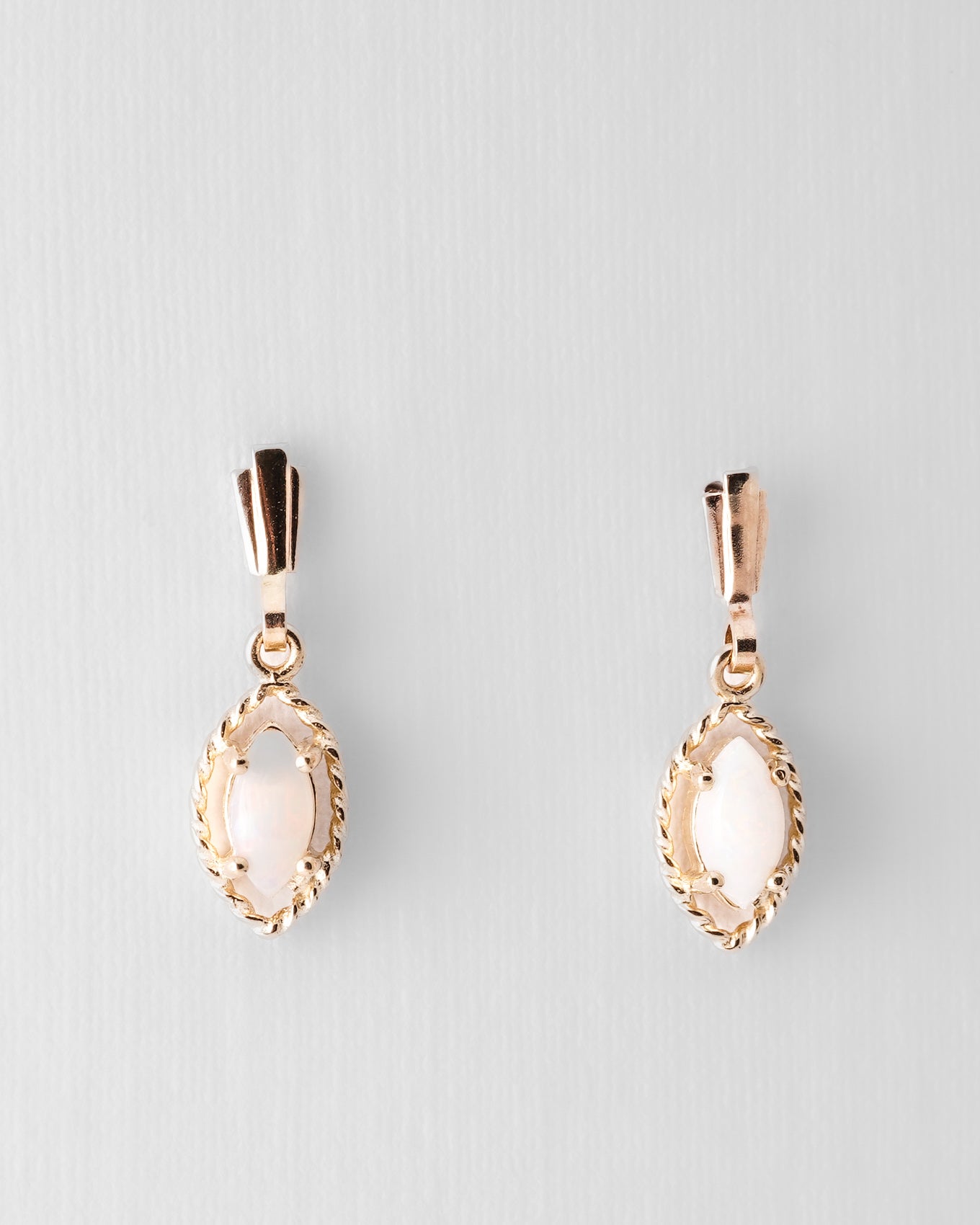 Aveline | Vintage Opaal Oorbellen