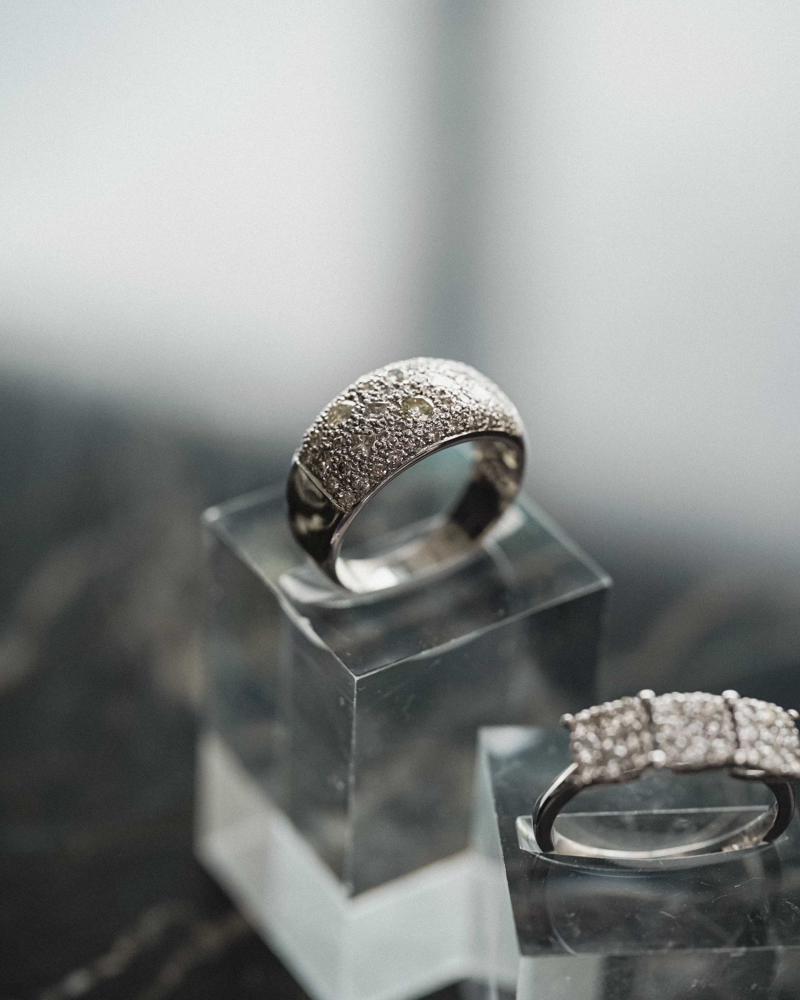 Mireya | 18K Witgoud & Diamant (1.46ct) Brilliant Cut Ring