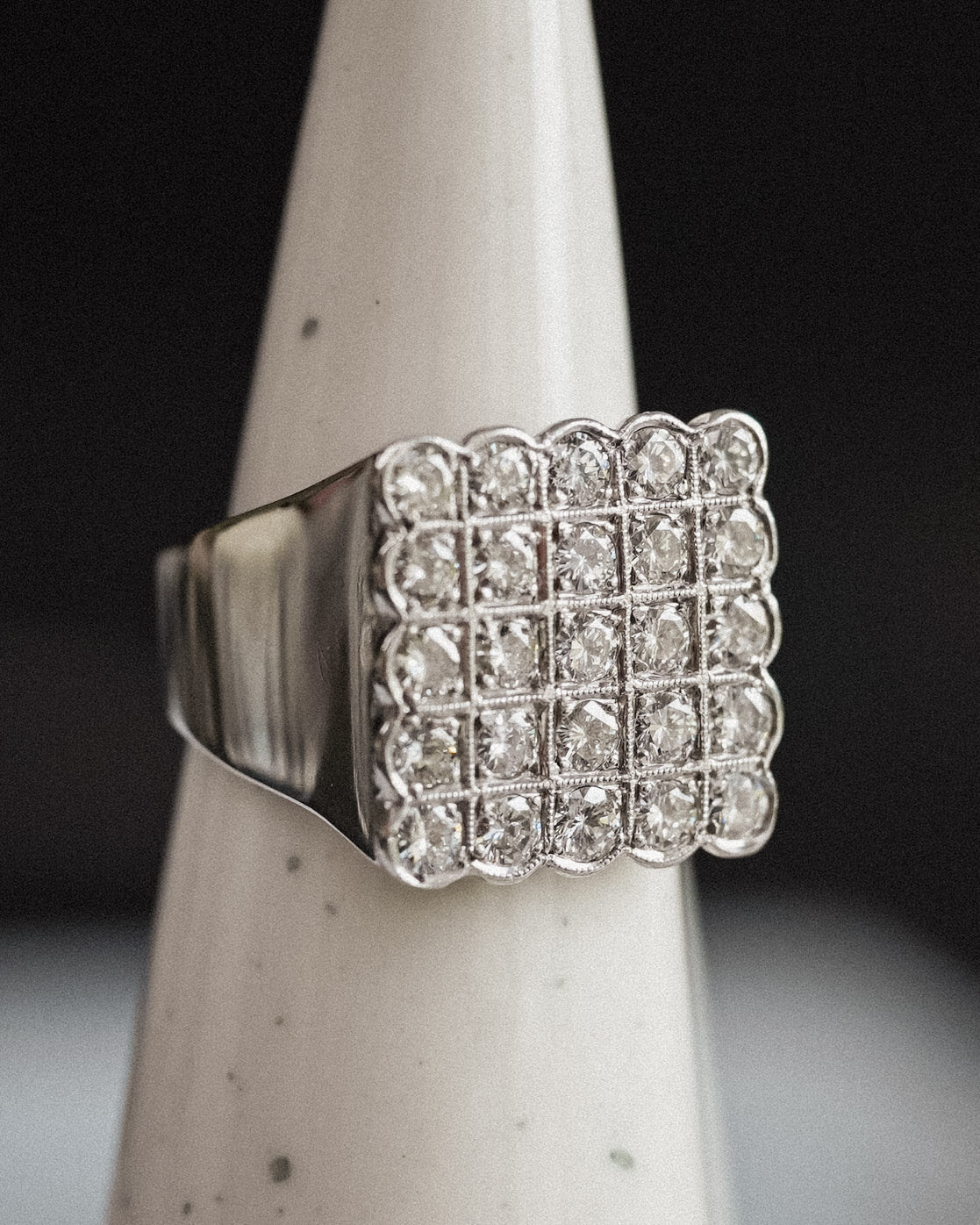 Talissa | 14K Witgoud & Diamant (1.25ct) Brilliant Cut Ring