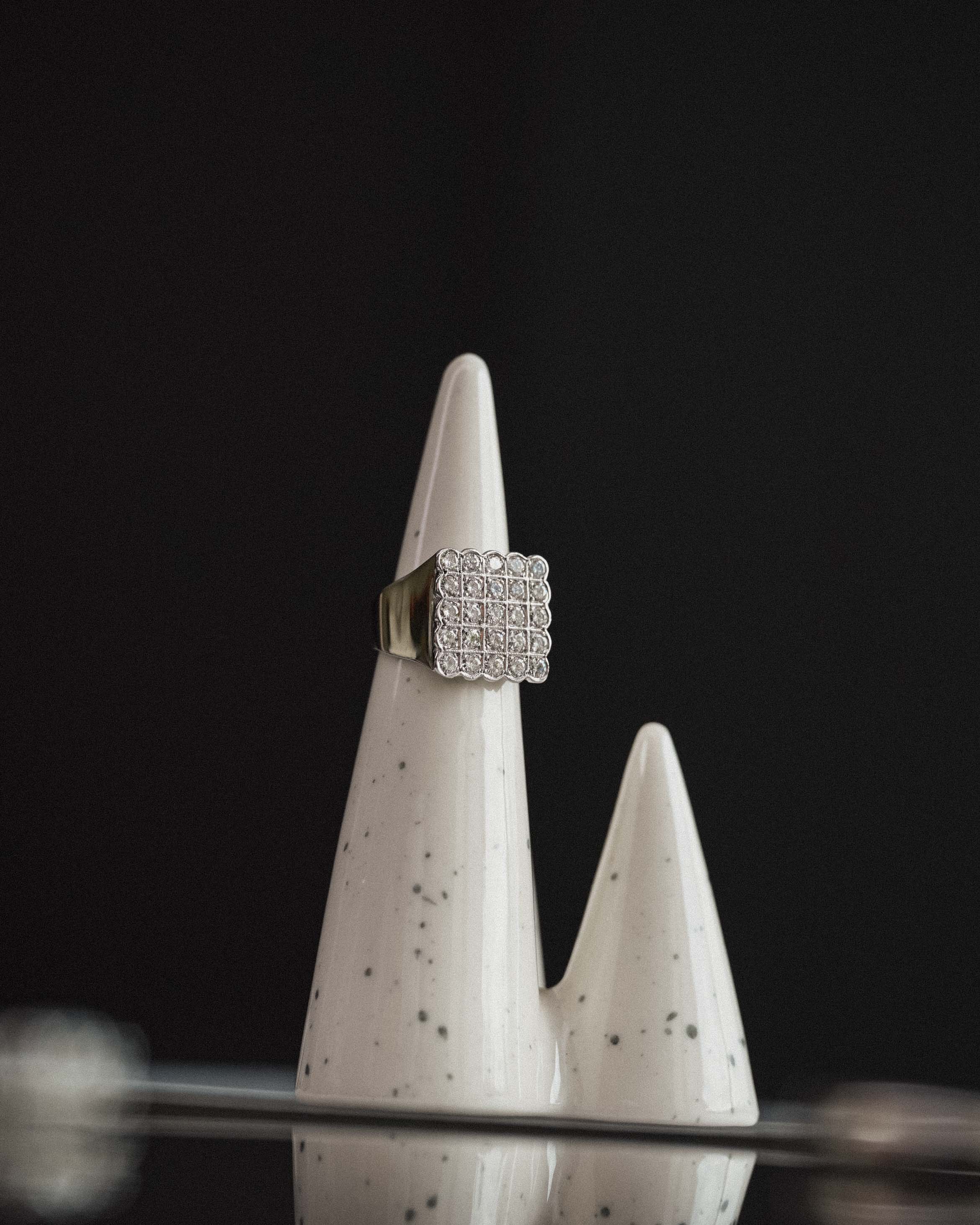 Talissa | 14K Witgoud & Diamant (1.25ct) Brilliant Cut Ring