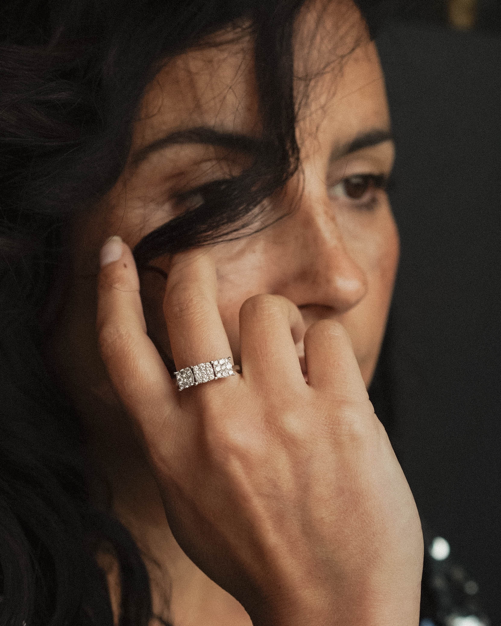 Lydiana | 18K Witgoud & Diamant (0.75ct) Brilliant Cut Ring