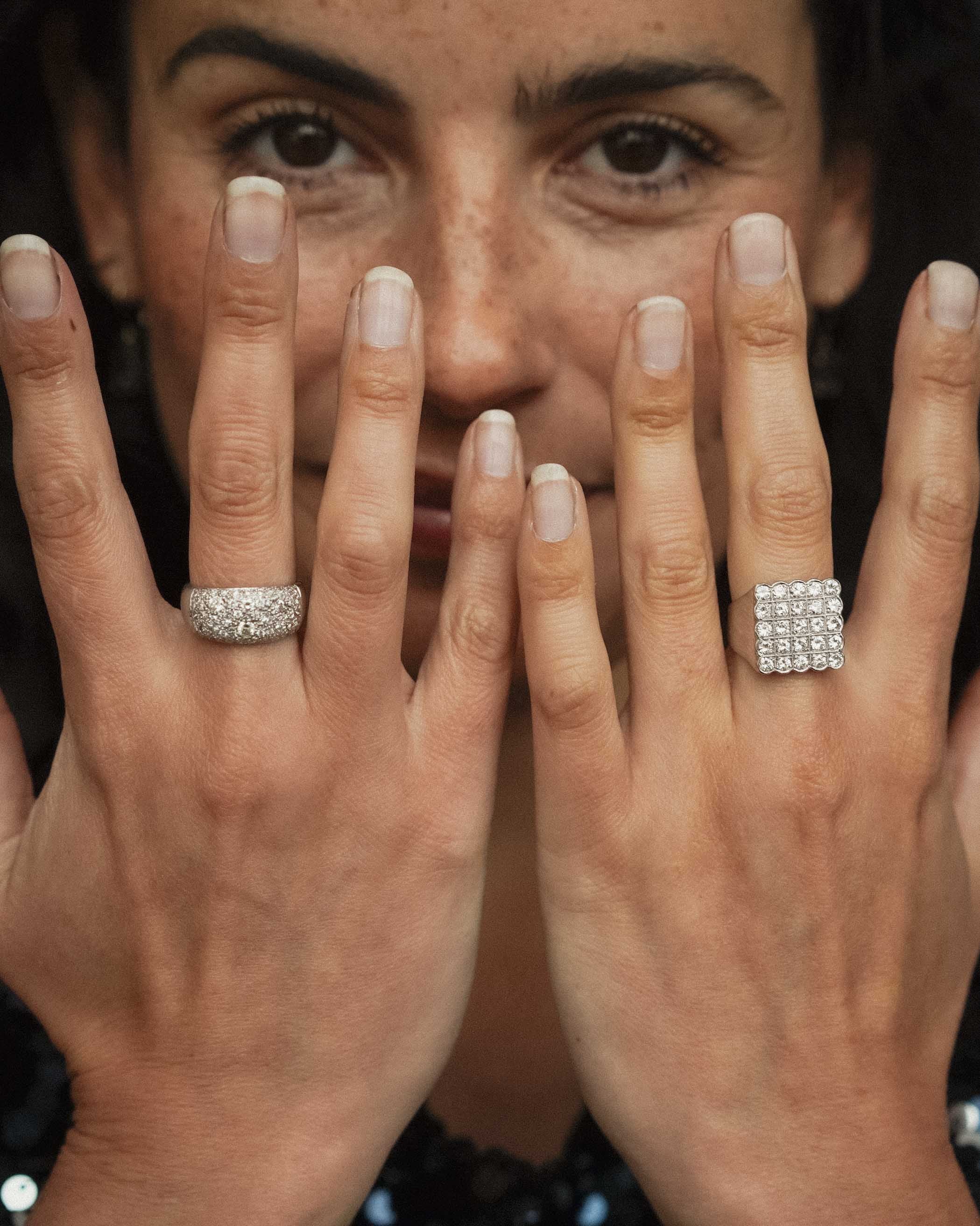 Talissa | 14K Witgoud & Diamant (1.25ct) Brilliant Cut Ring