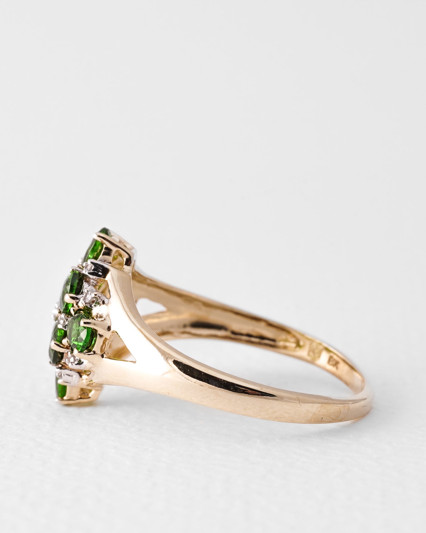 Esmée | Vintage Diopside & Diamant