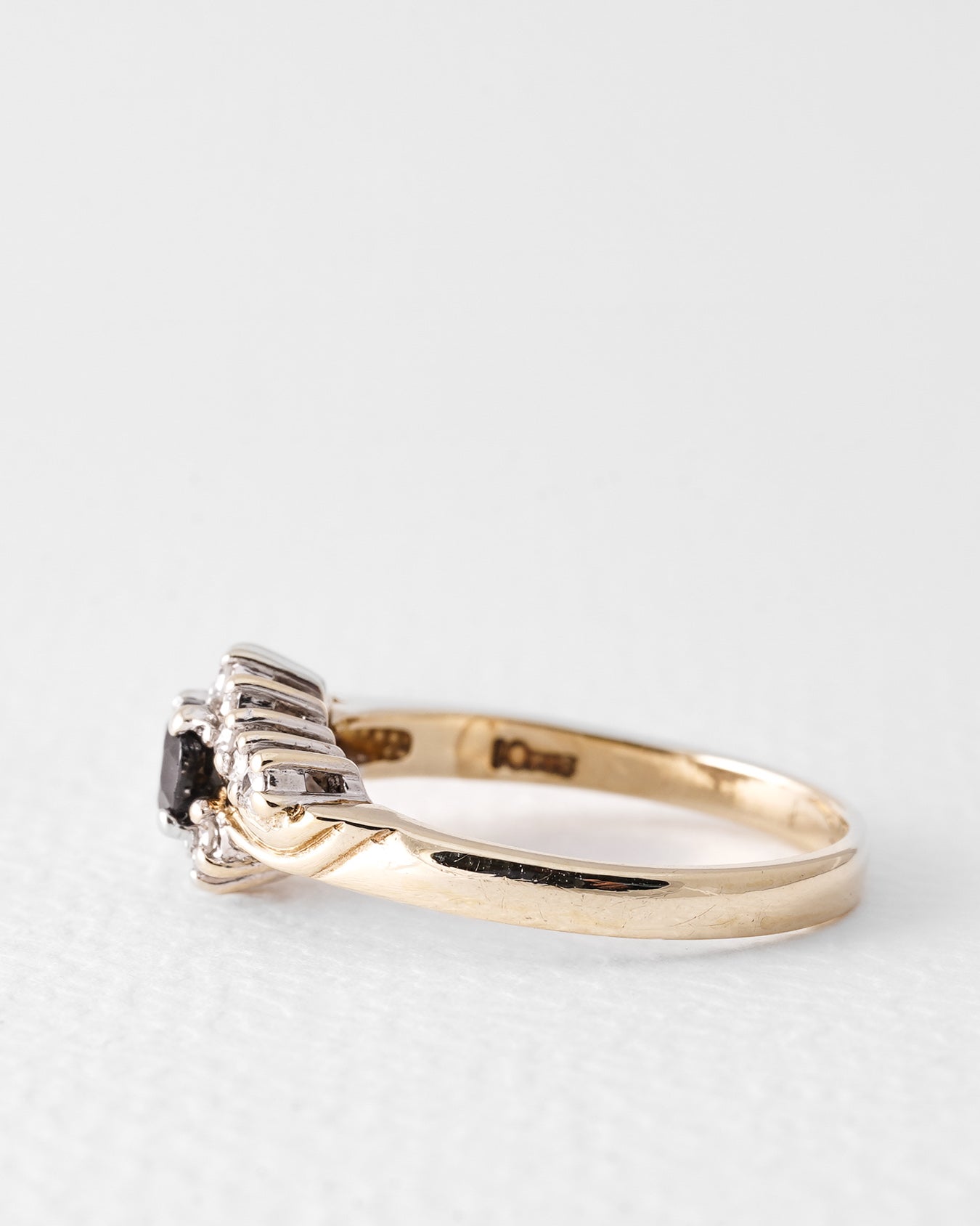 Elberine | Vintage Sapphire & Diamond Ring