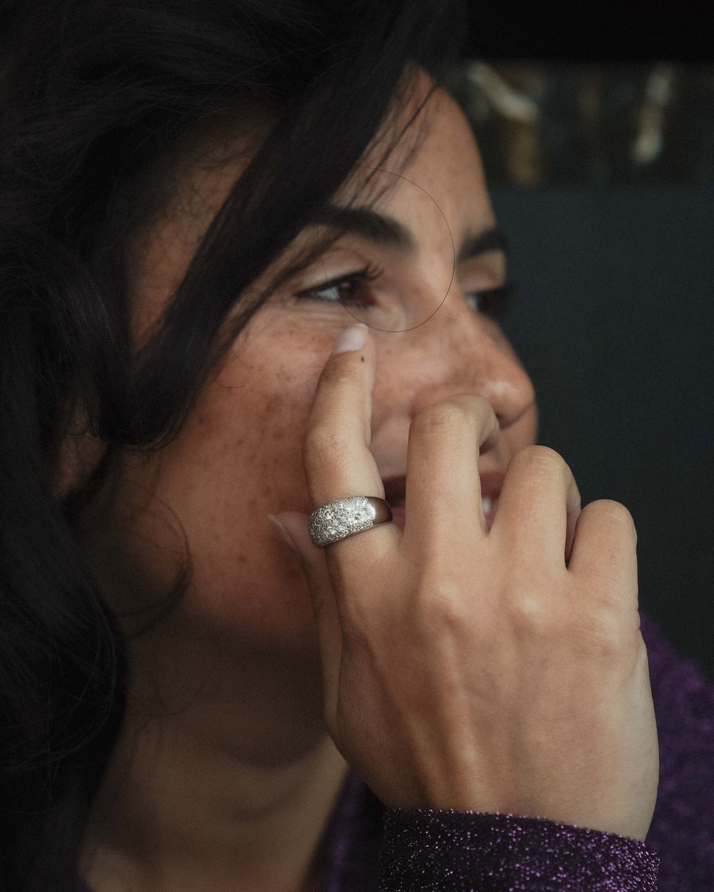 Mireya | 18K Witgoud & Diamant (1.46ct) Brilliant Cut Ring