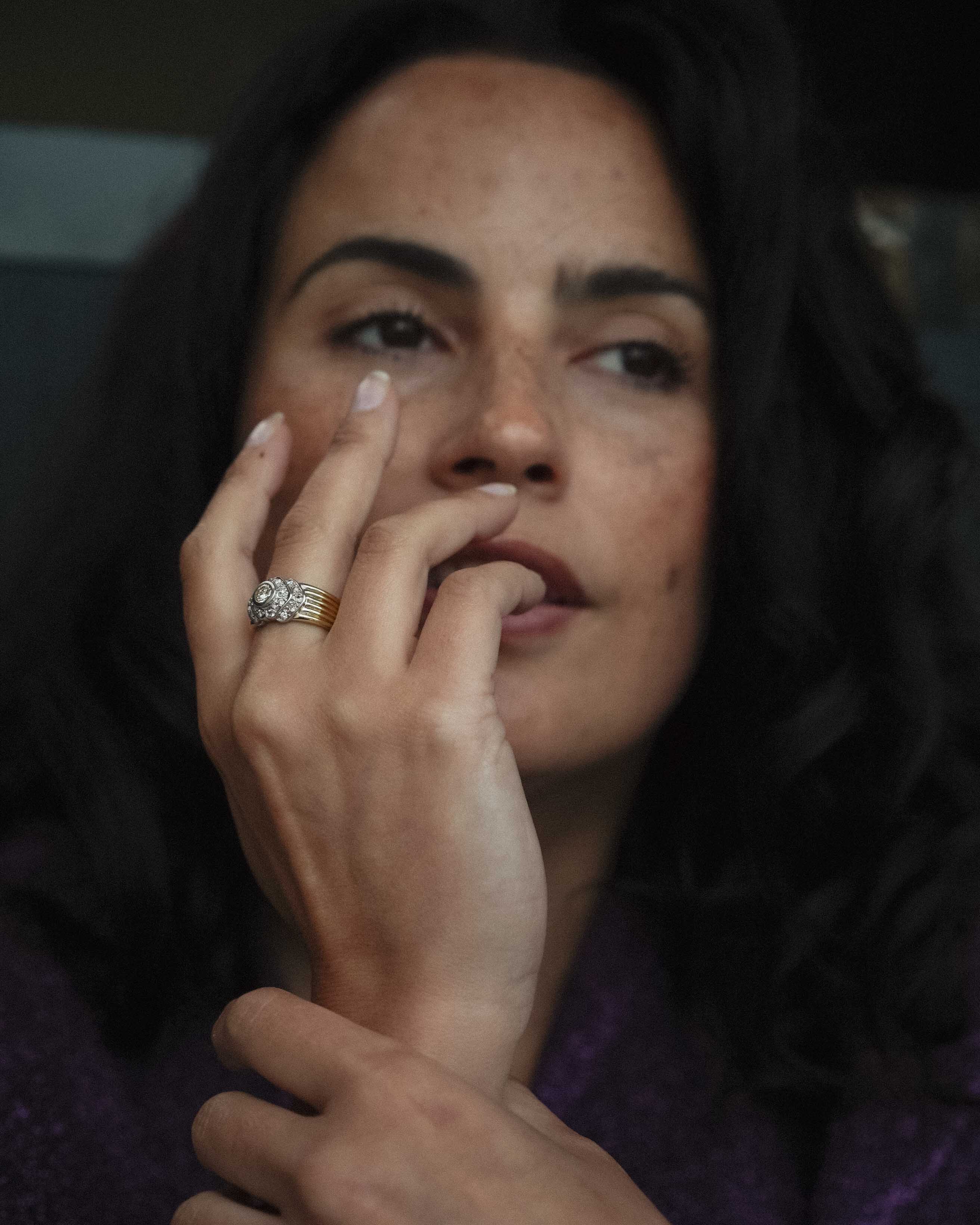 Fenna | 18K Geelgoud & Diamant (1.35ct) Brilliant Cut Ring