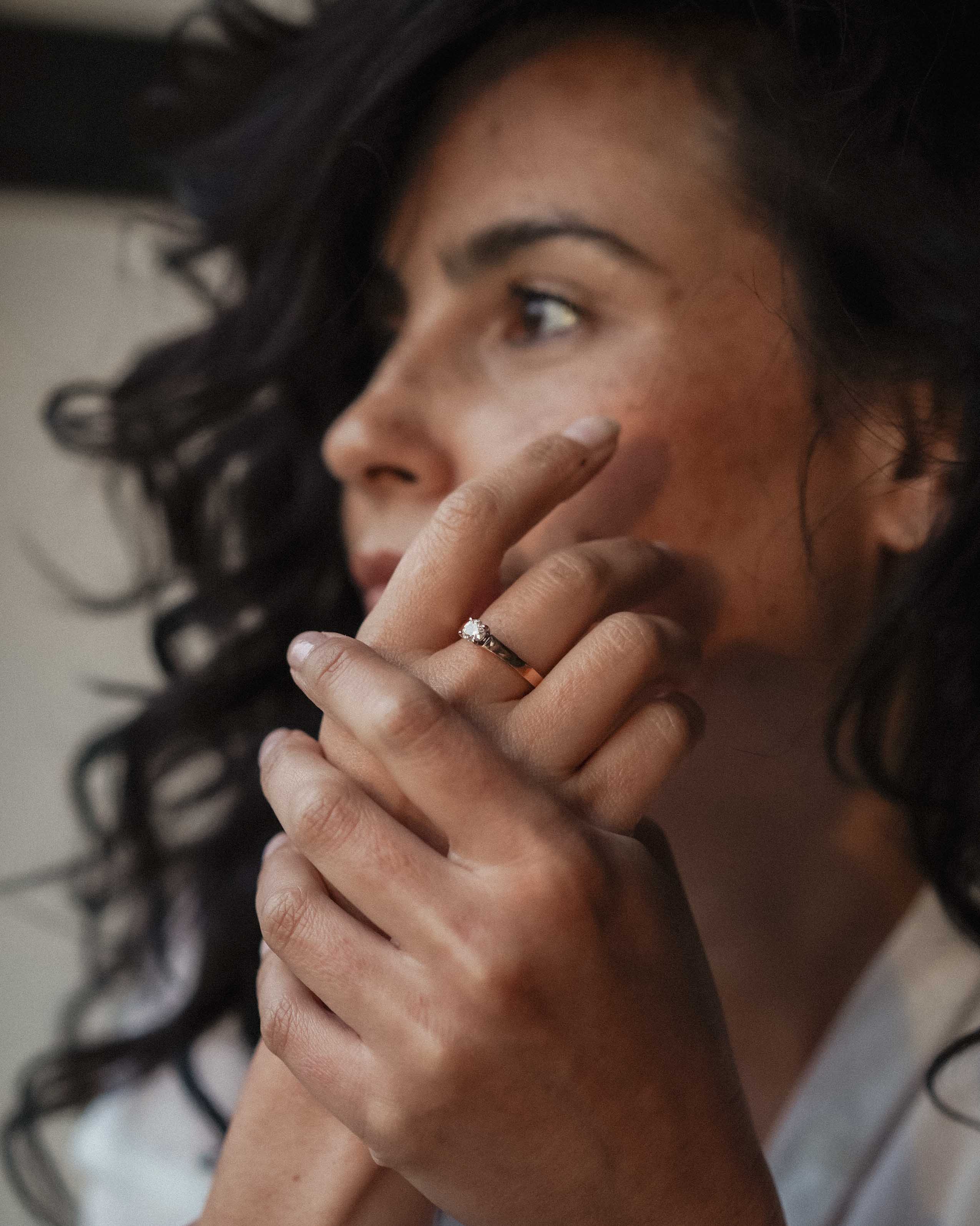 Fleur | 14K Rosé Goud Briljant (0.38ct) Solitaire Ring