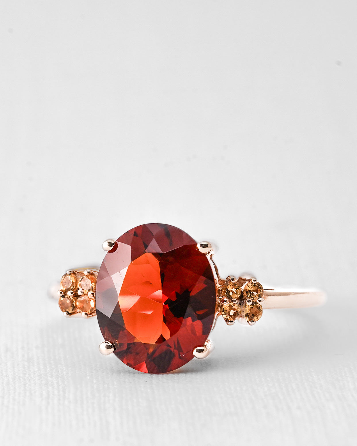 Esmira | Vintage Citrien Solitair Ring