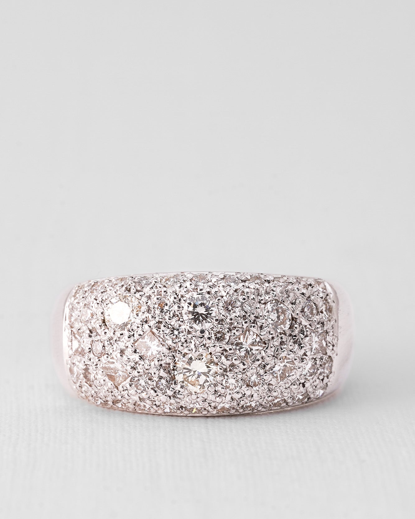 Mireya | 18K Witgoud & Diamant (1.46ct) Brilliant Cut Ring