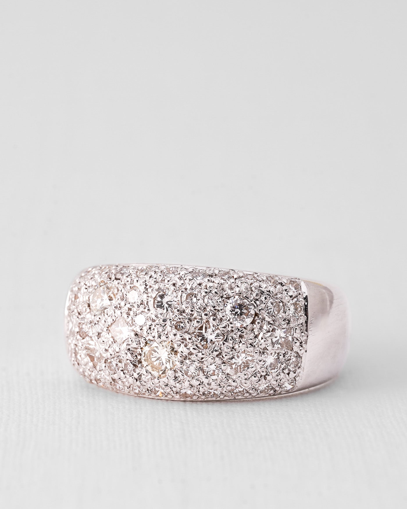 Mireya | 18K Witgoud & Diamant (1.46ct) Brilliant Cut Ring