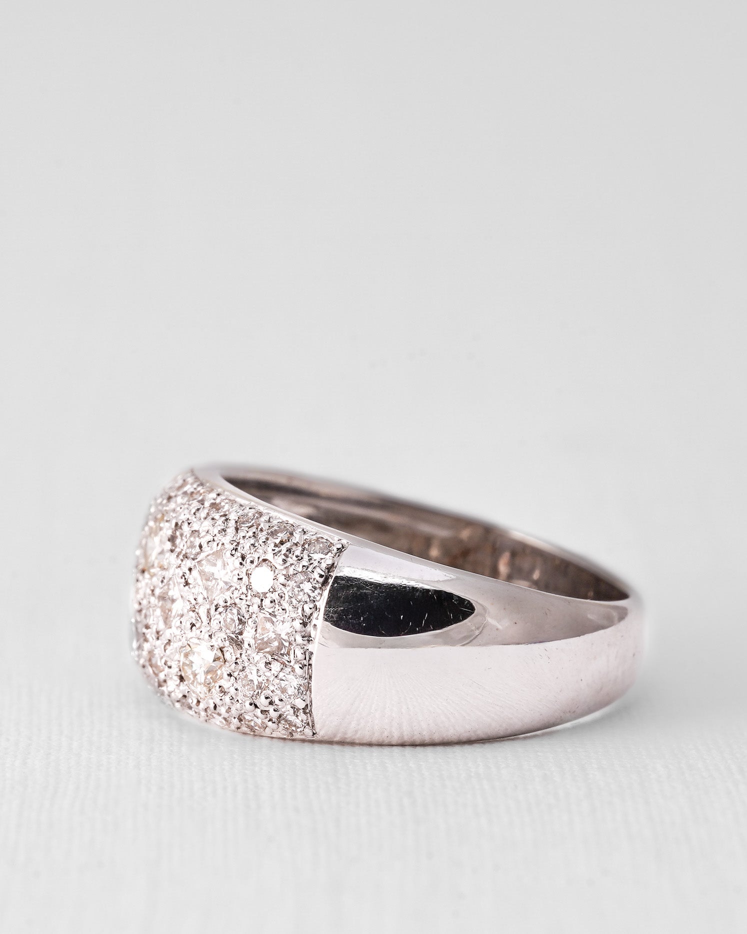 Mireya | 18K Witgoud & Diamant (1.46ct) Brilliant Cut Ring