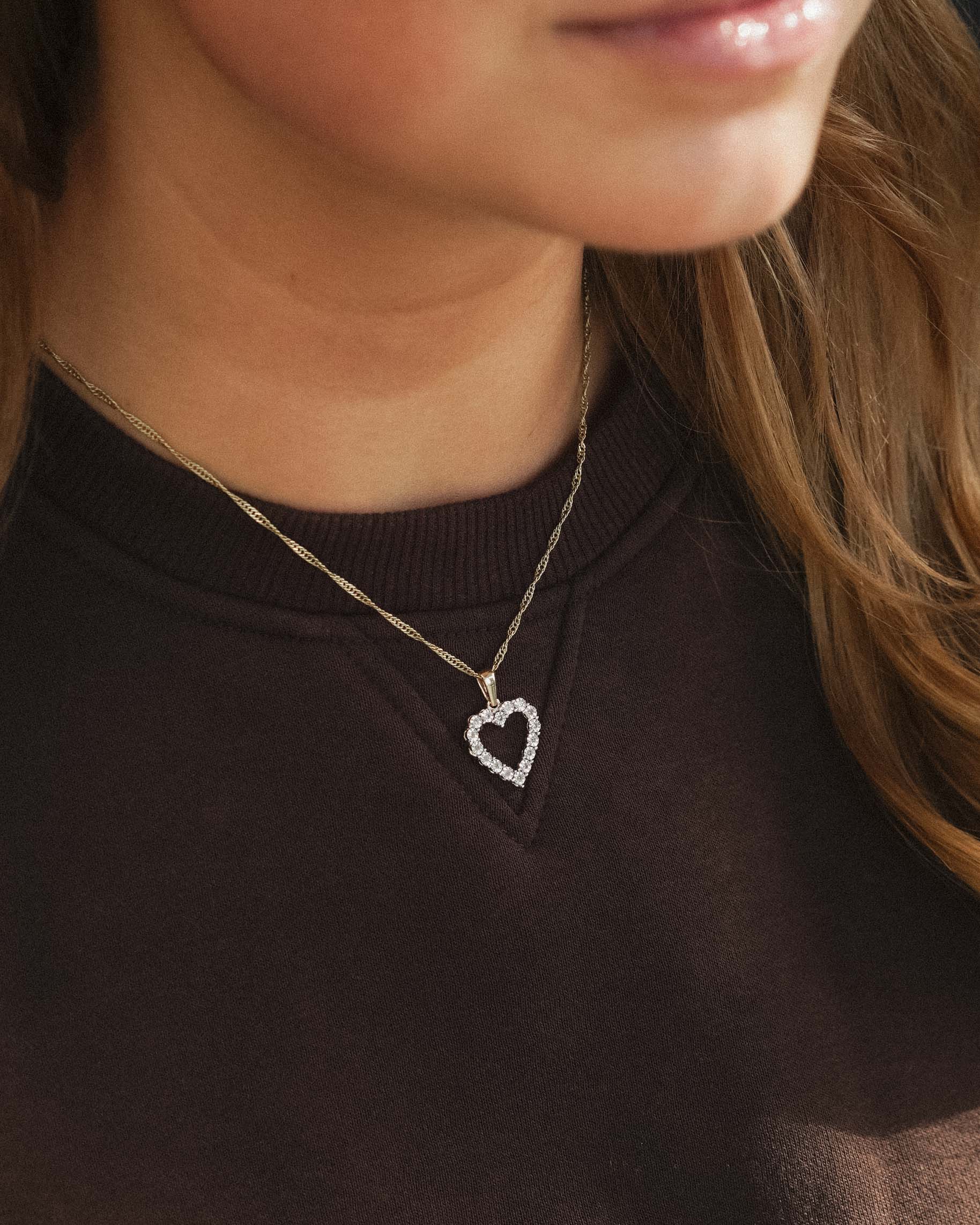 Amara | Vintage Diamant Hart Hanger