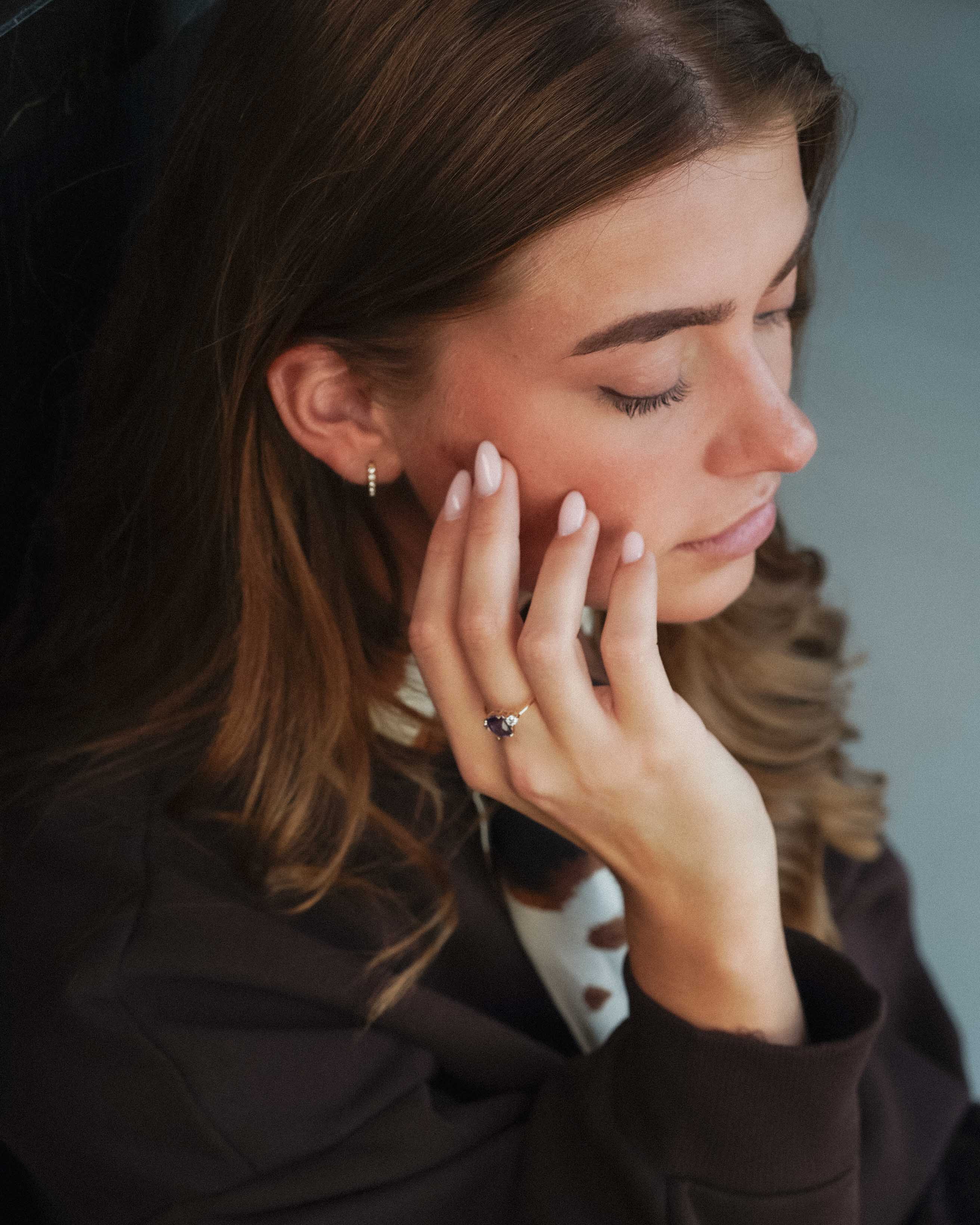 Elysanthe | Vintage Ioliet & Tanzaniet Ring