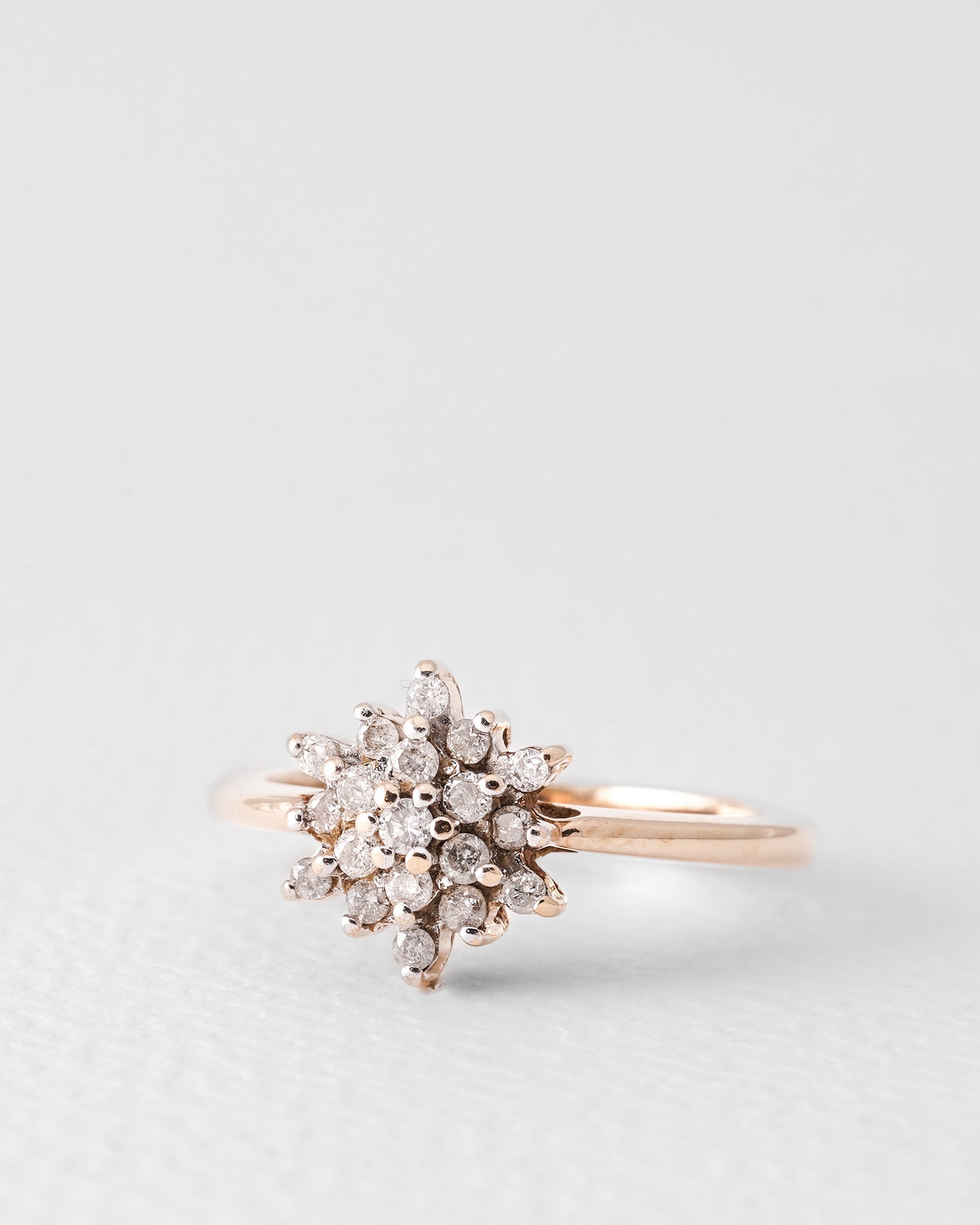 Kira | Vintage Diamant Cluster Ring