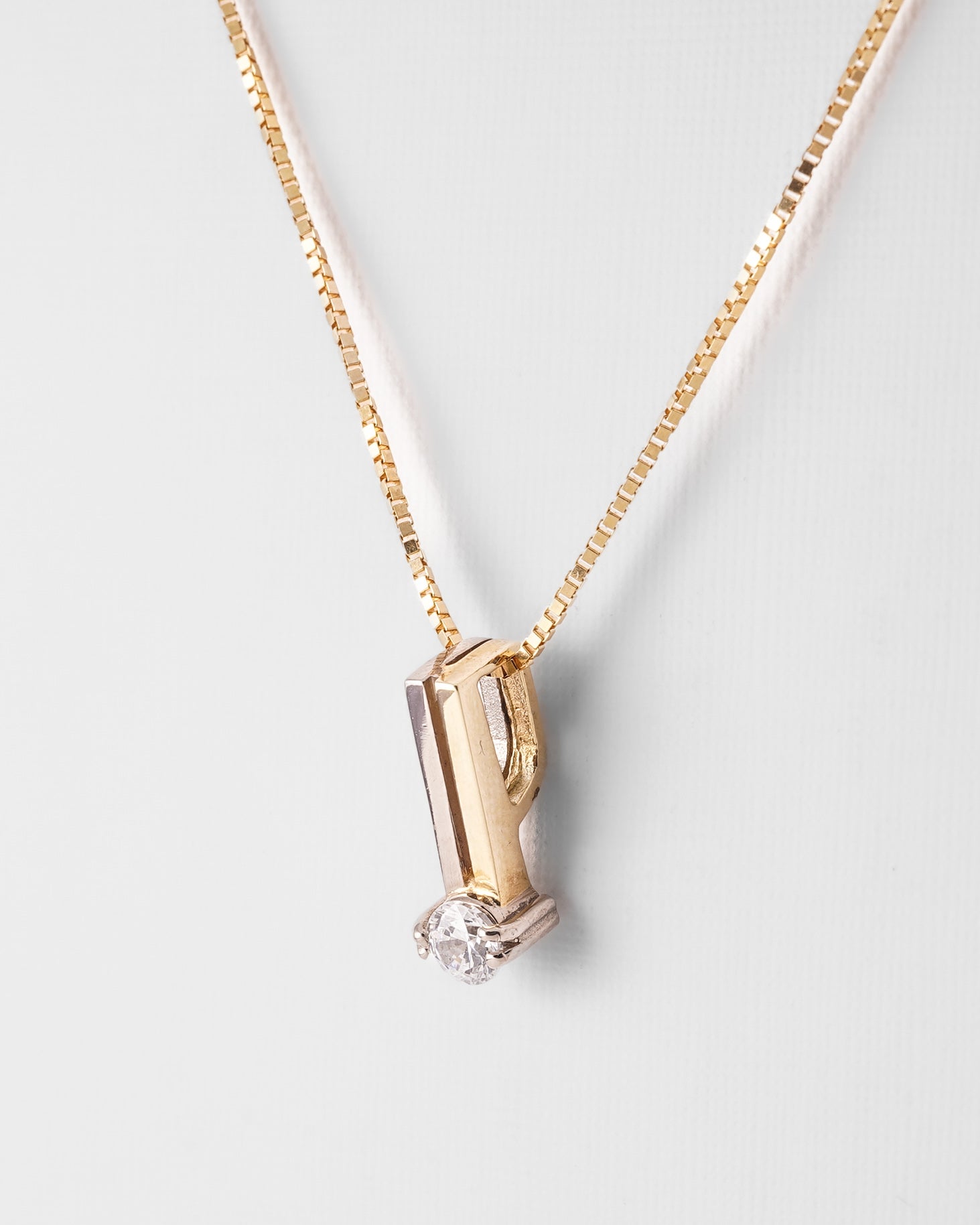 Maja | 14K Geel Gouden Diamanten Hanger