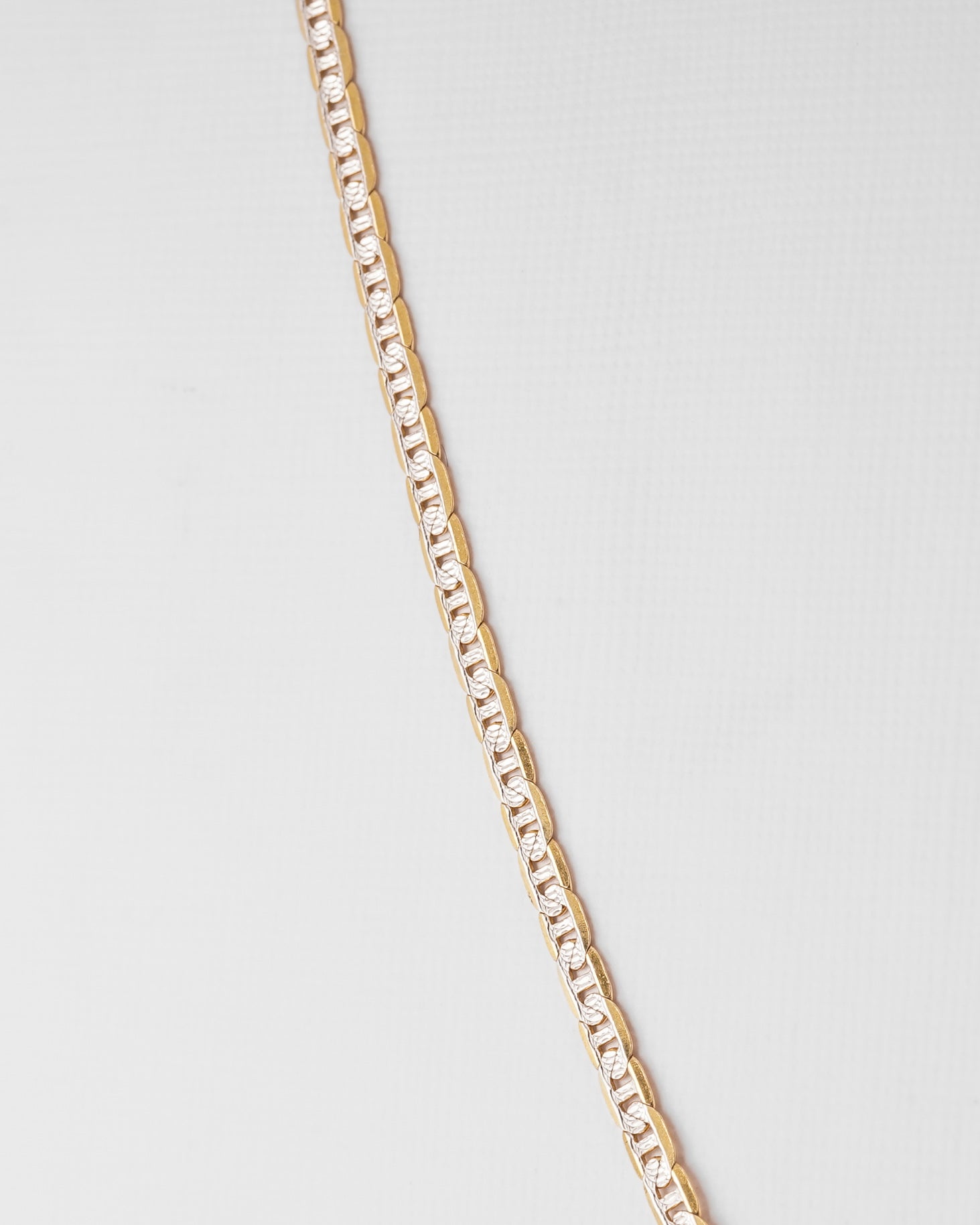 Zuri | 14K Wit & Geel Gouden (0.07 kt) Diamanten Hanger