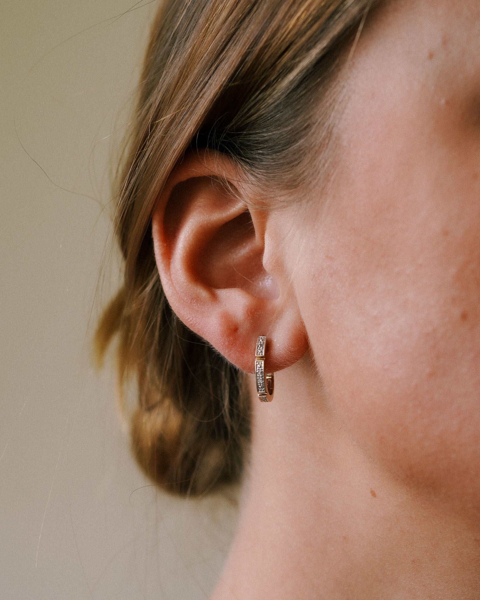 Ilai | Vintage Diamant Oorbellen