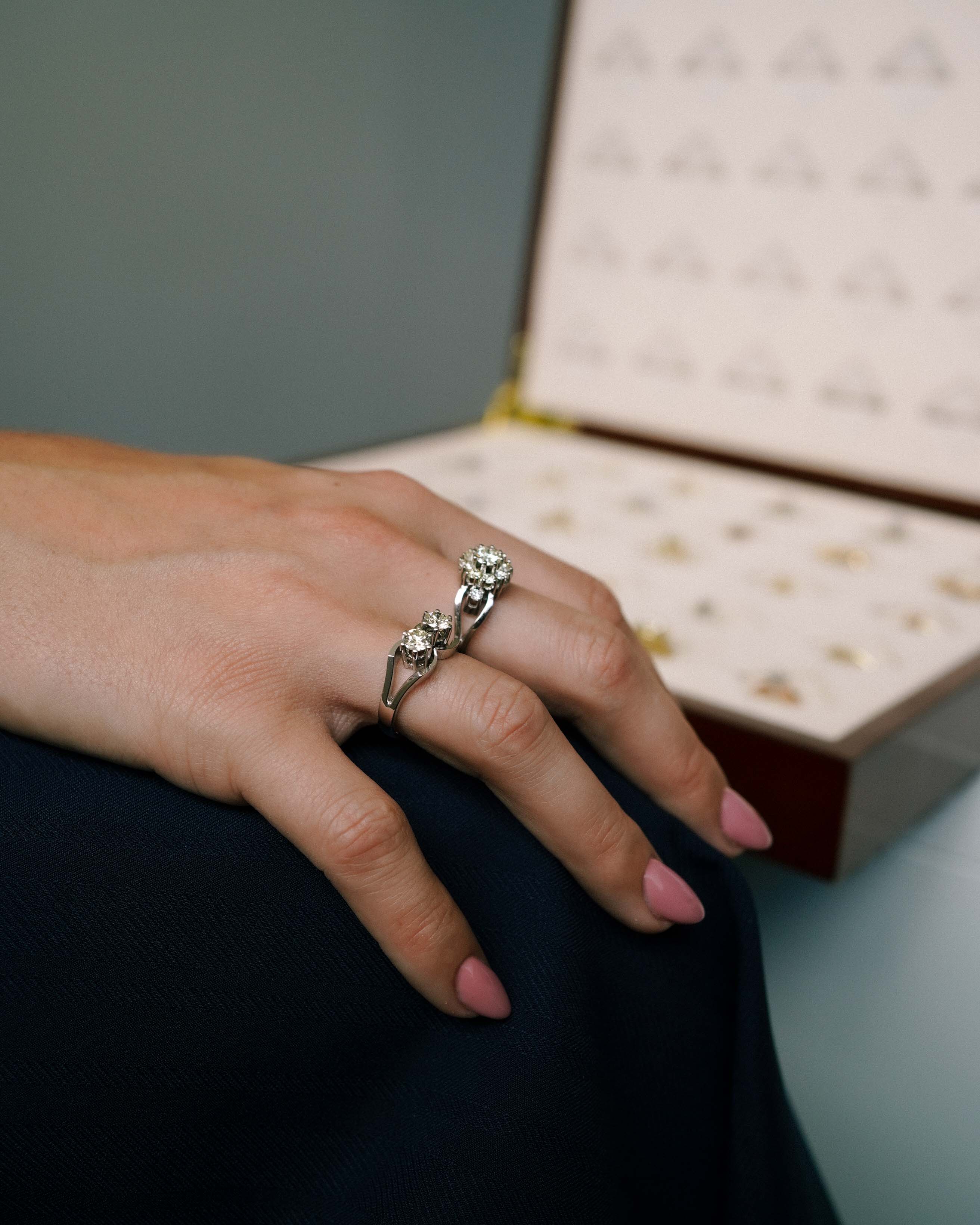 Maribel | 14K White Gold Brilliant (0.2ct) Dress Ring