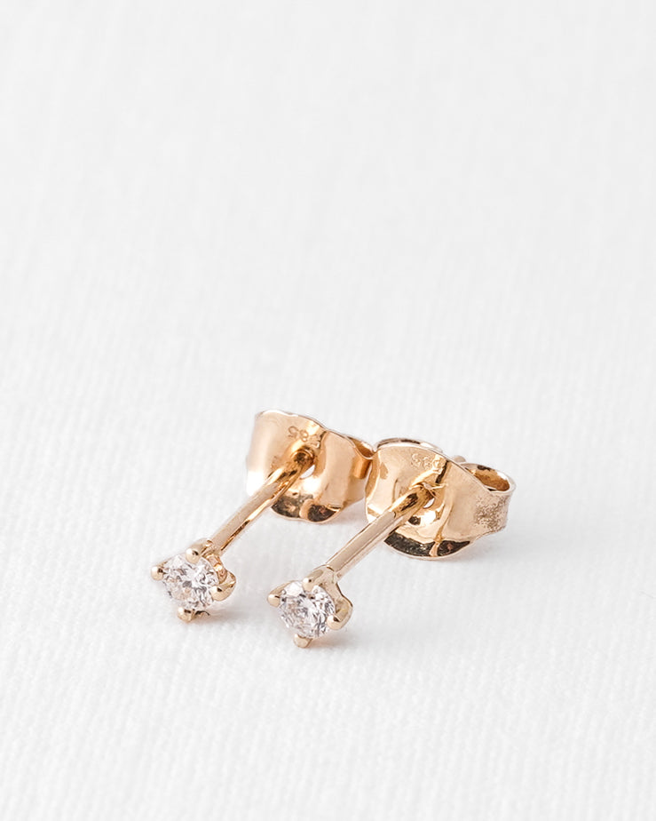 Ceryn | 14K Diamant Studs