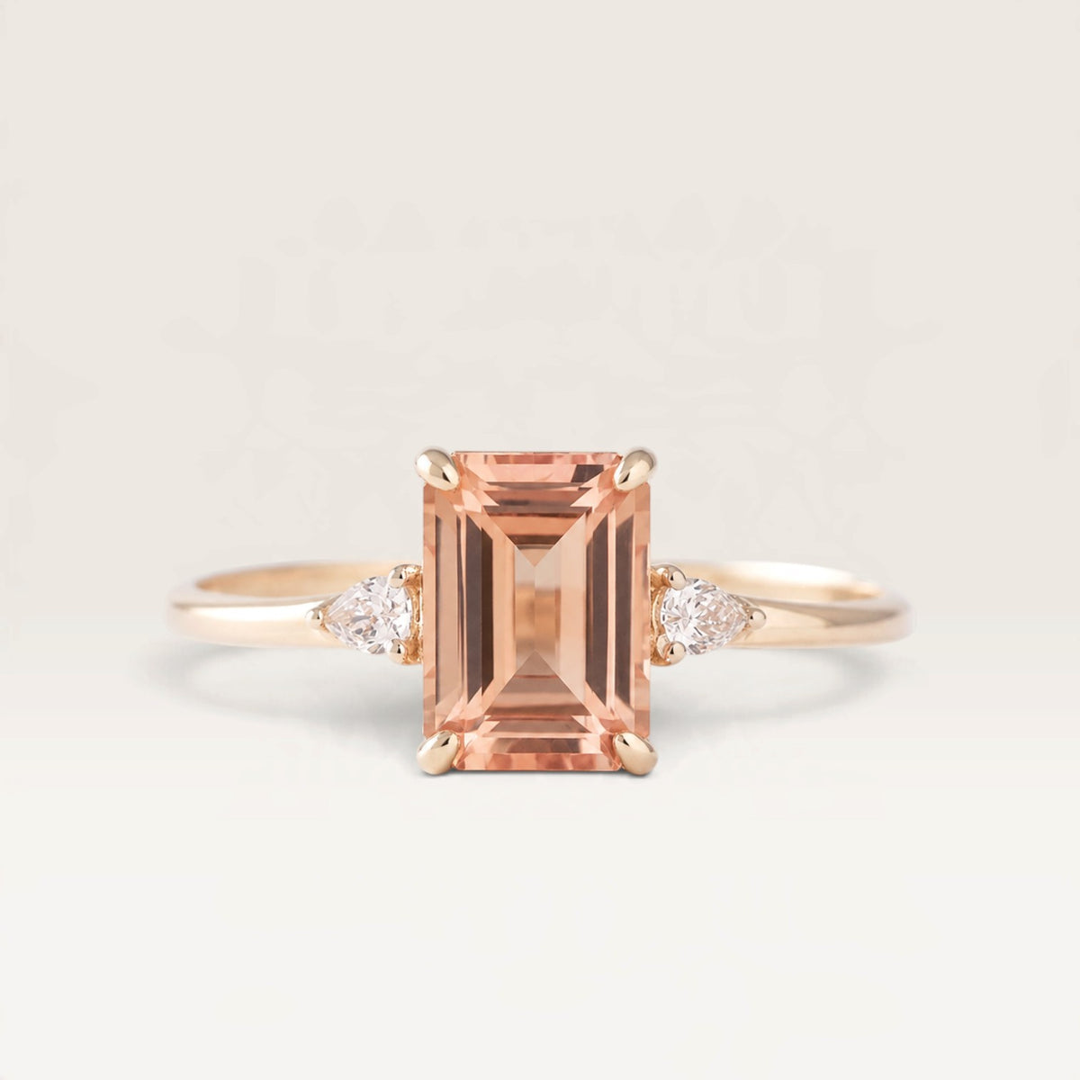 Rosalie | Morganiet & Diamant Ring
