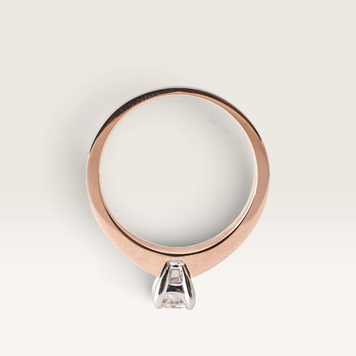 Fleur | 14K Diamant Solitaire Ring - Menina Amsterdam