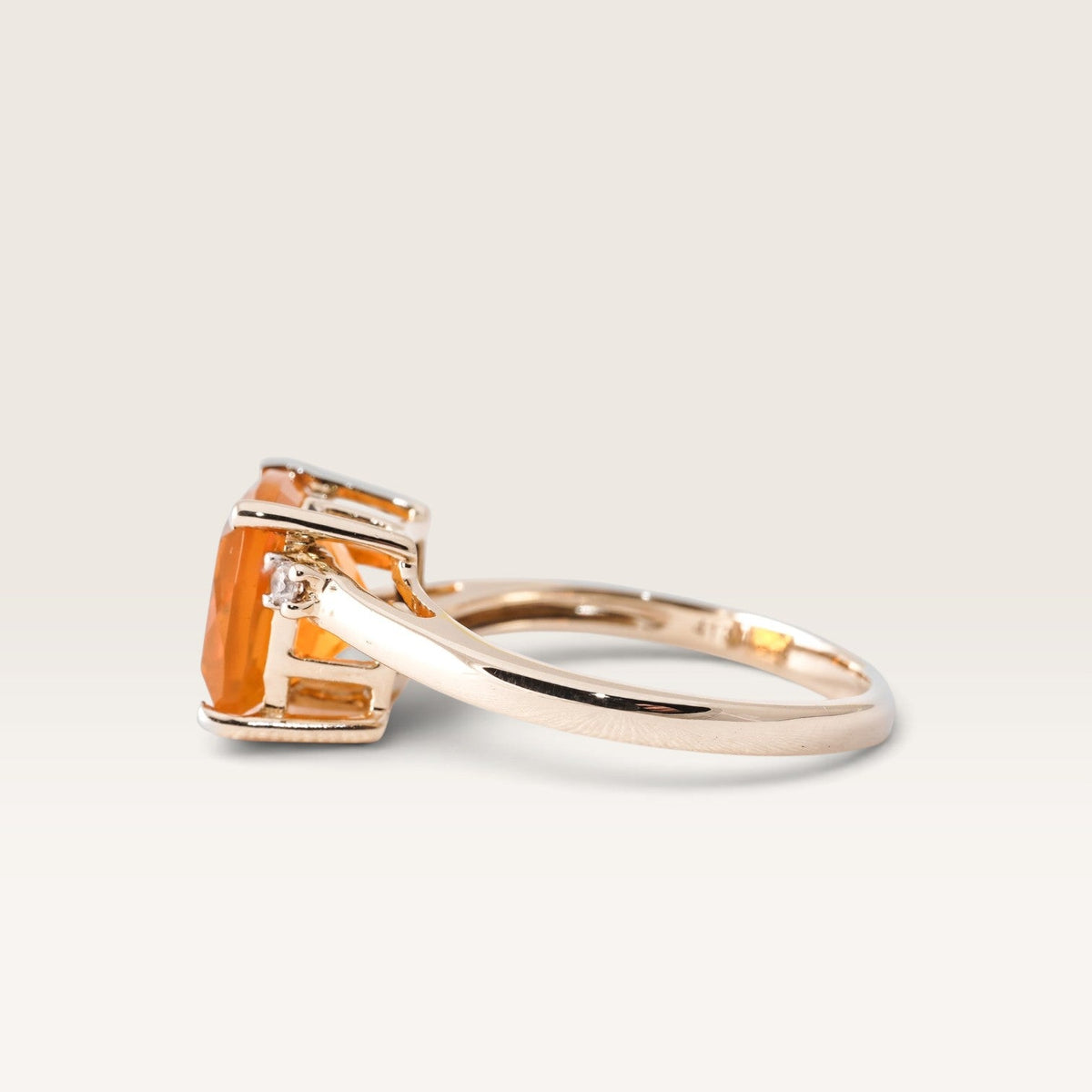 Fyrelis | Vintage Opaal & Saffier Ring - Menina Amsterdam