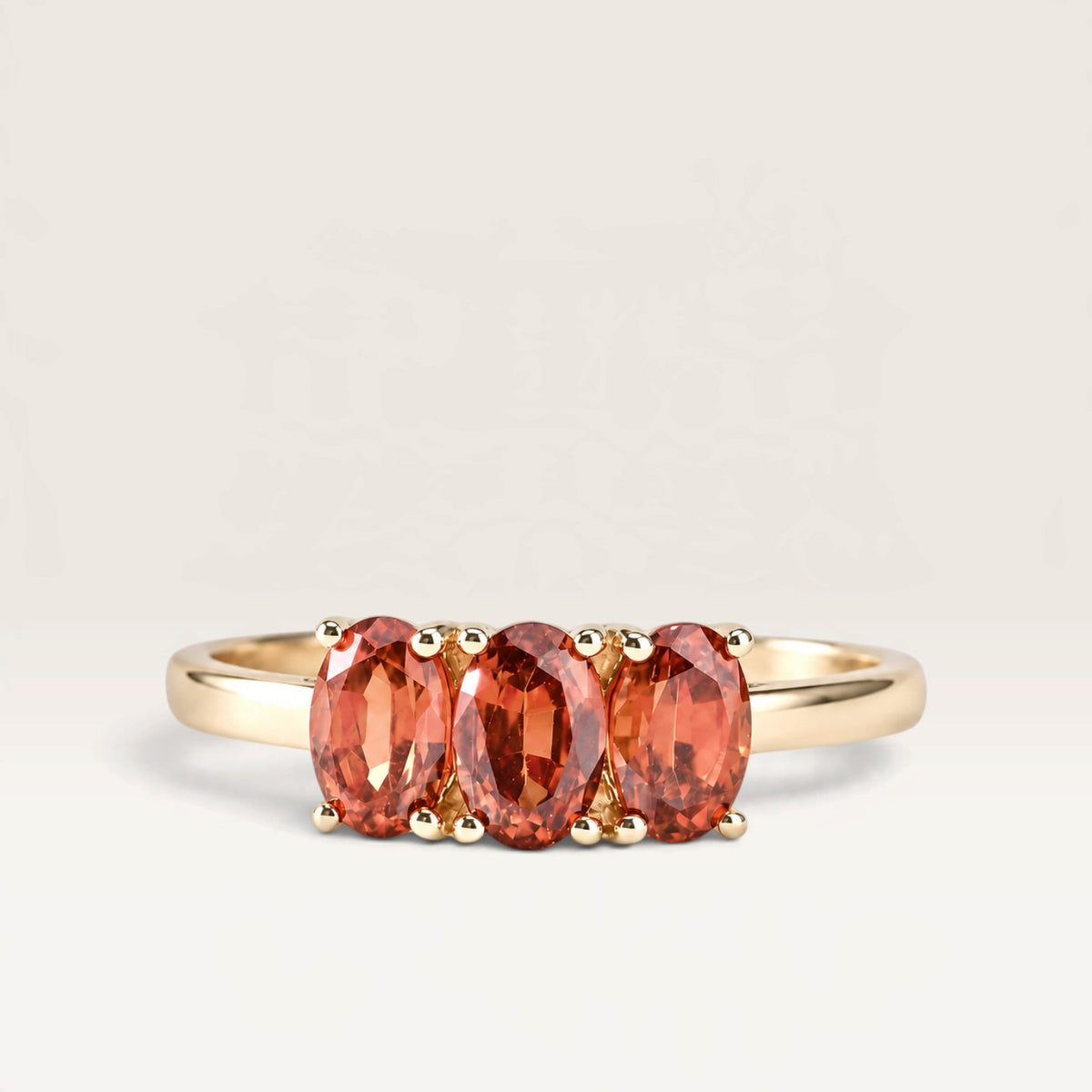 Philine | Vintage bruine Zirkonia ring - Menina Amsterdam