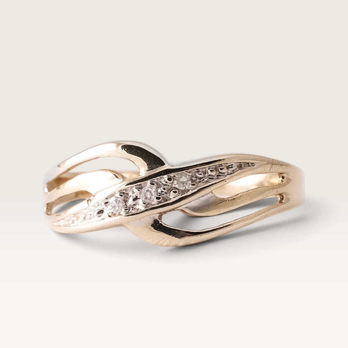 Katherine | Vintage Diamant Dress Ring - Menina Amsterdam