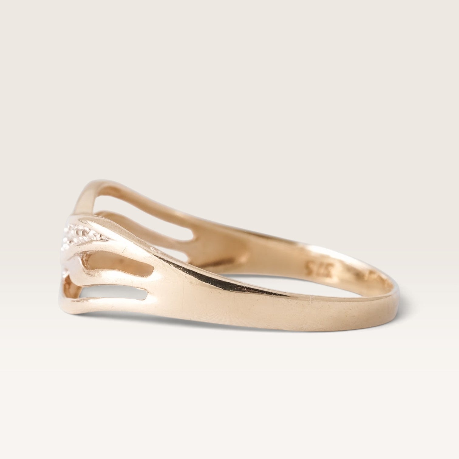 Katherine | Vintage Diamant Dress Ring - Menina Amsterdam
