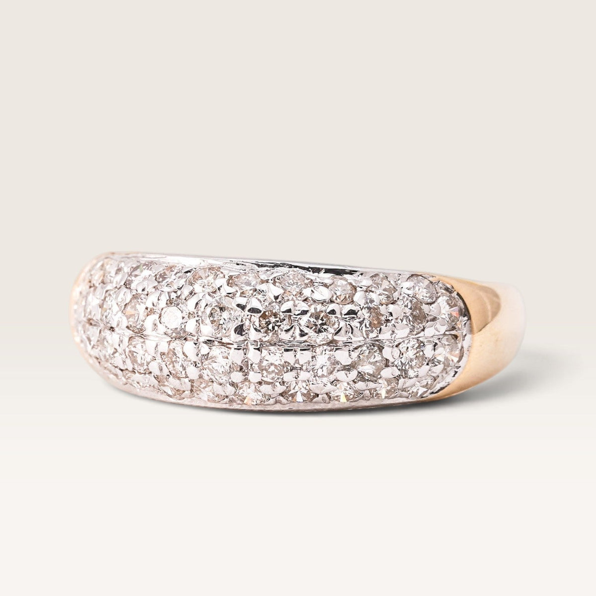 Mirelle | 14K Diamant Pave Ring - Menina Amsterdam