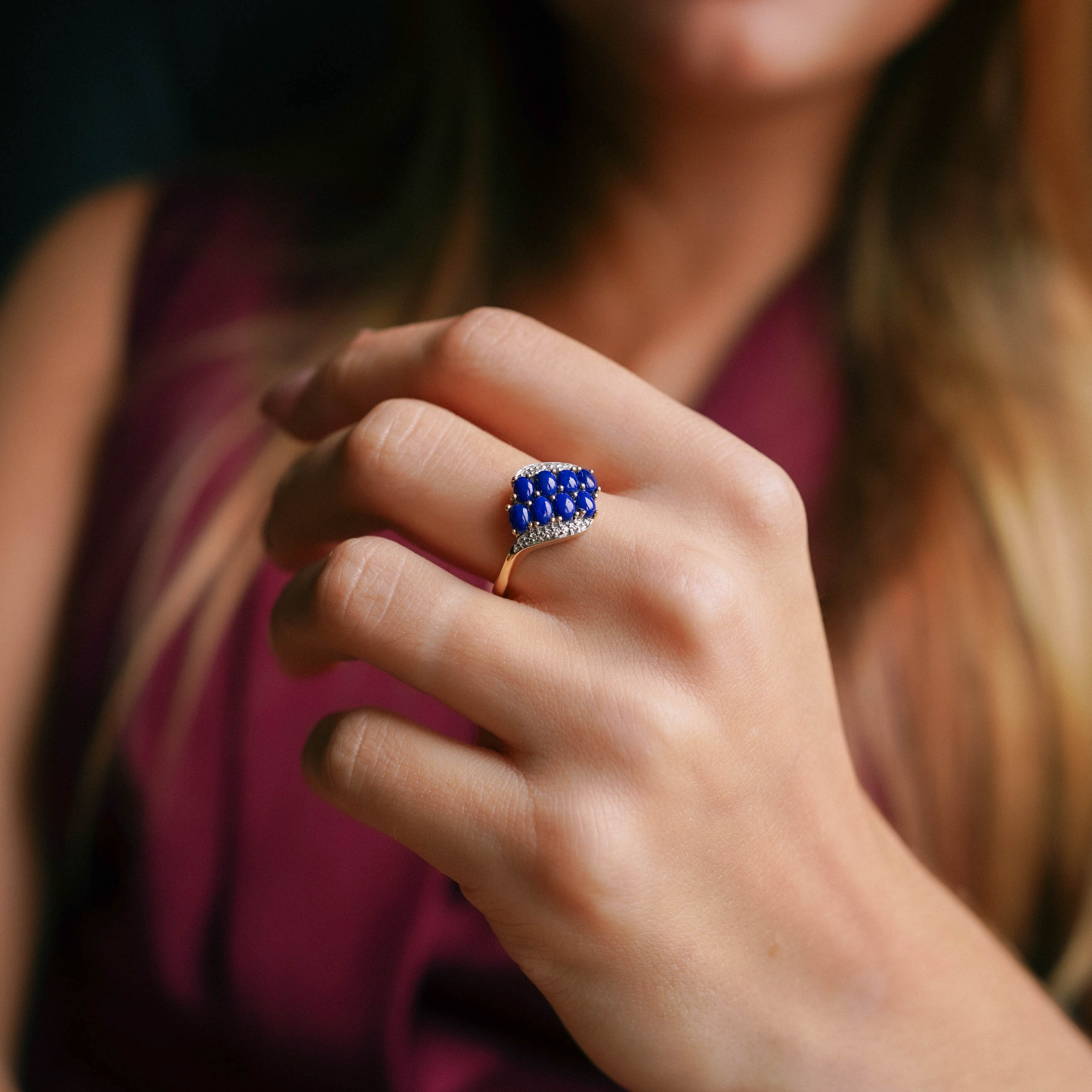 Fiorella | Vintage Apatiet Eternity Ring - Menina Amsterdam