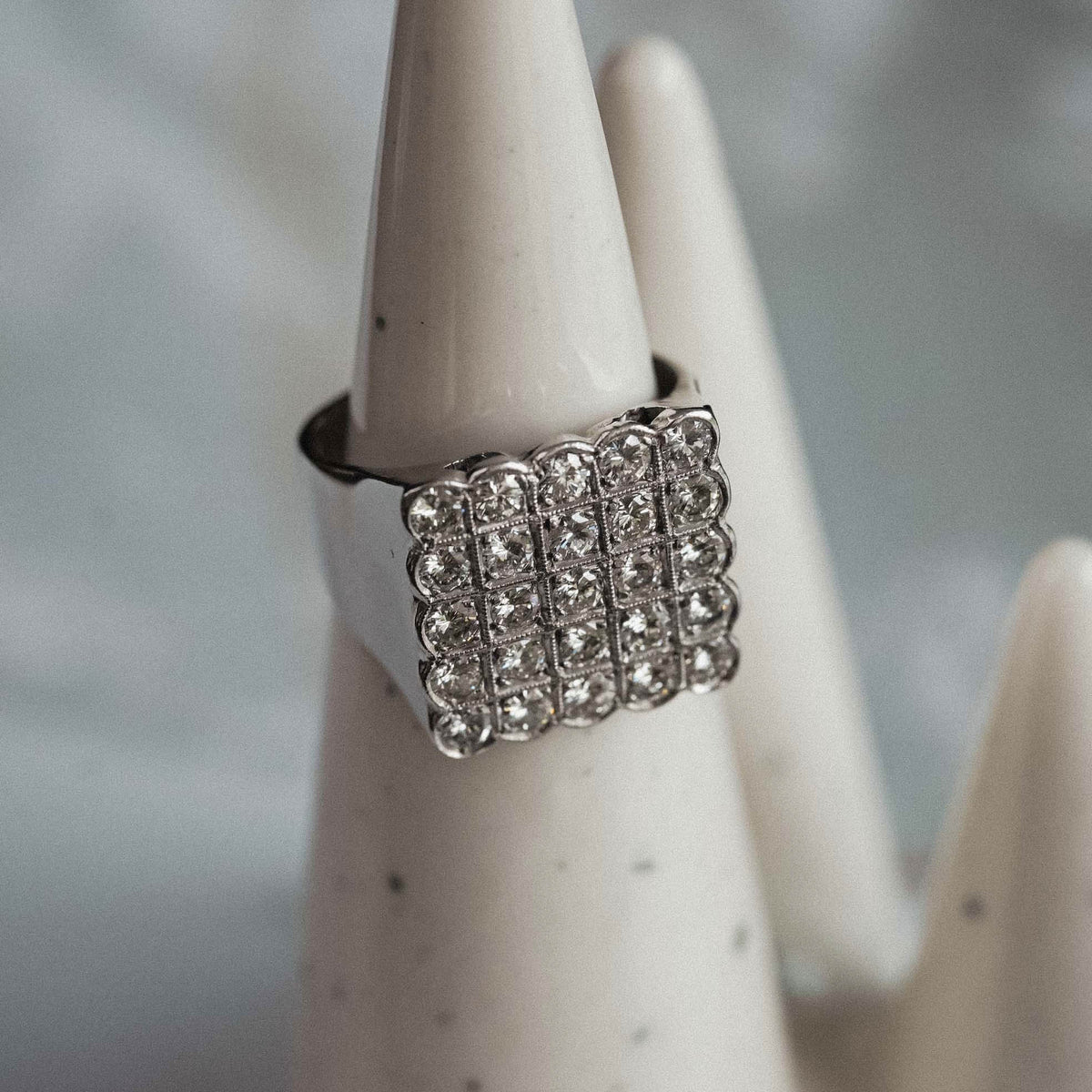 Talissa | 14K Diamant Pave Ring - Menina Amsterdam