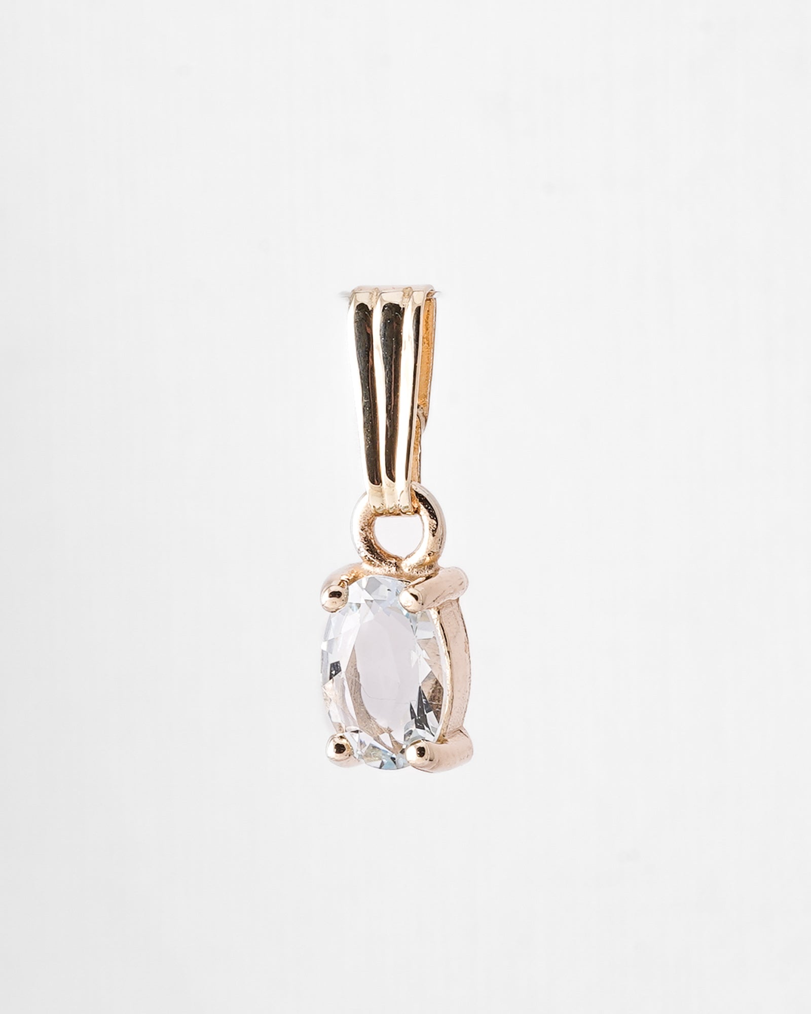 Aisling | Vintage Blue Topaz Pendant