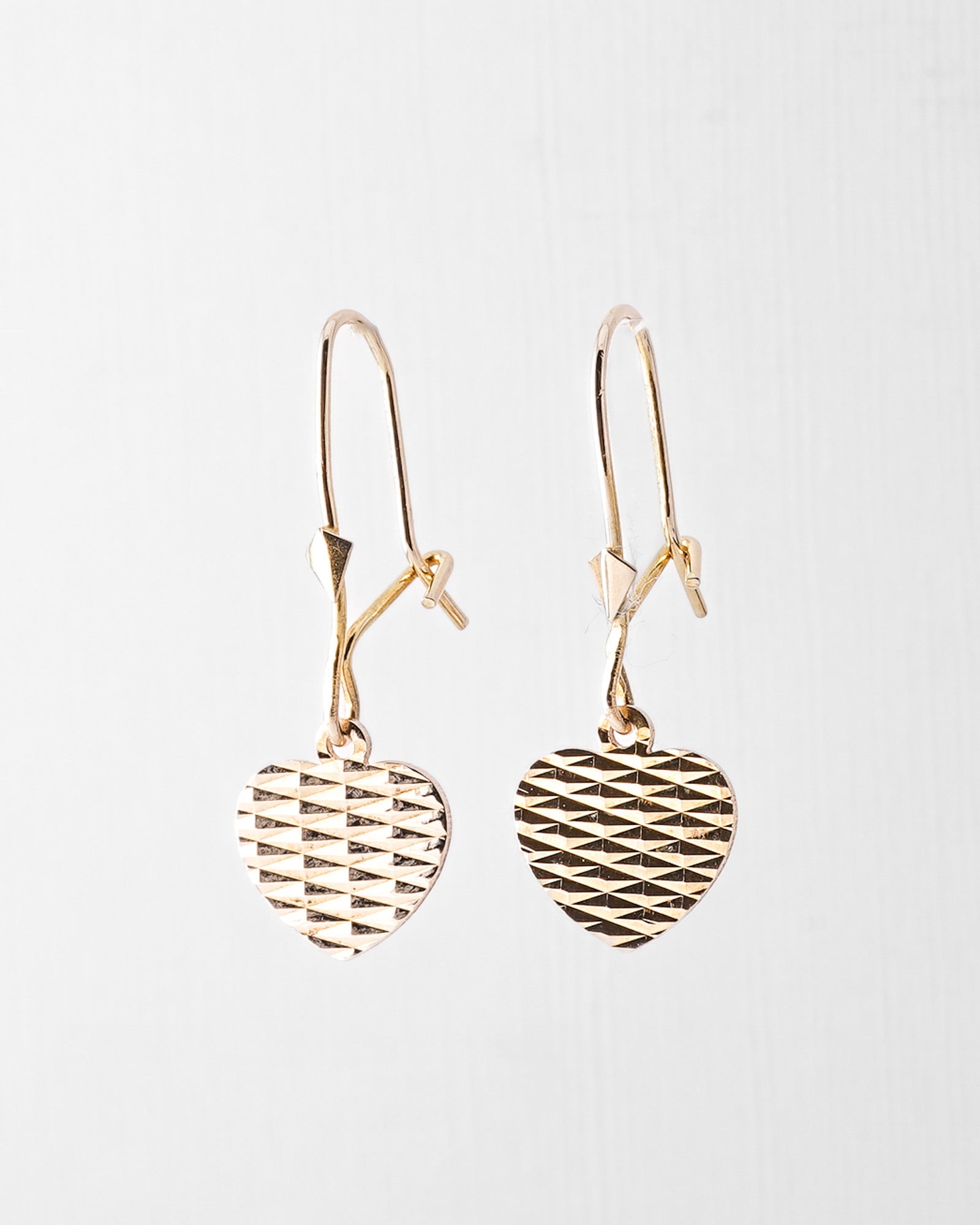 Harriet | Vintage Heart Earrings