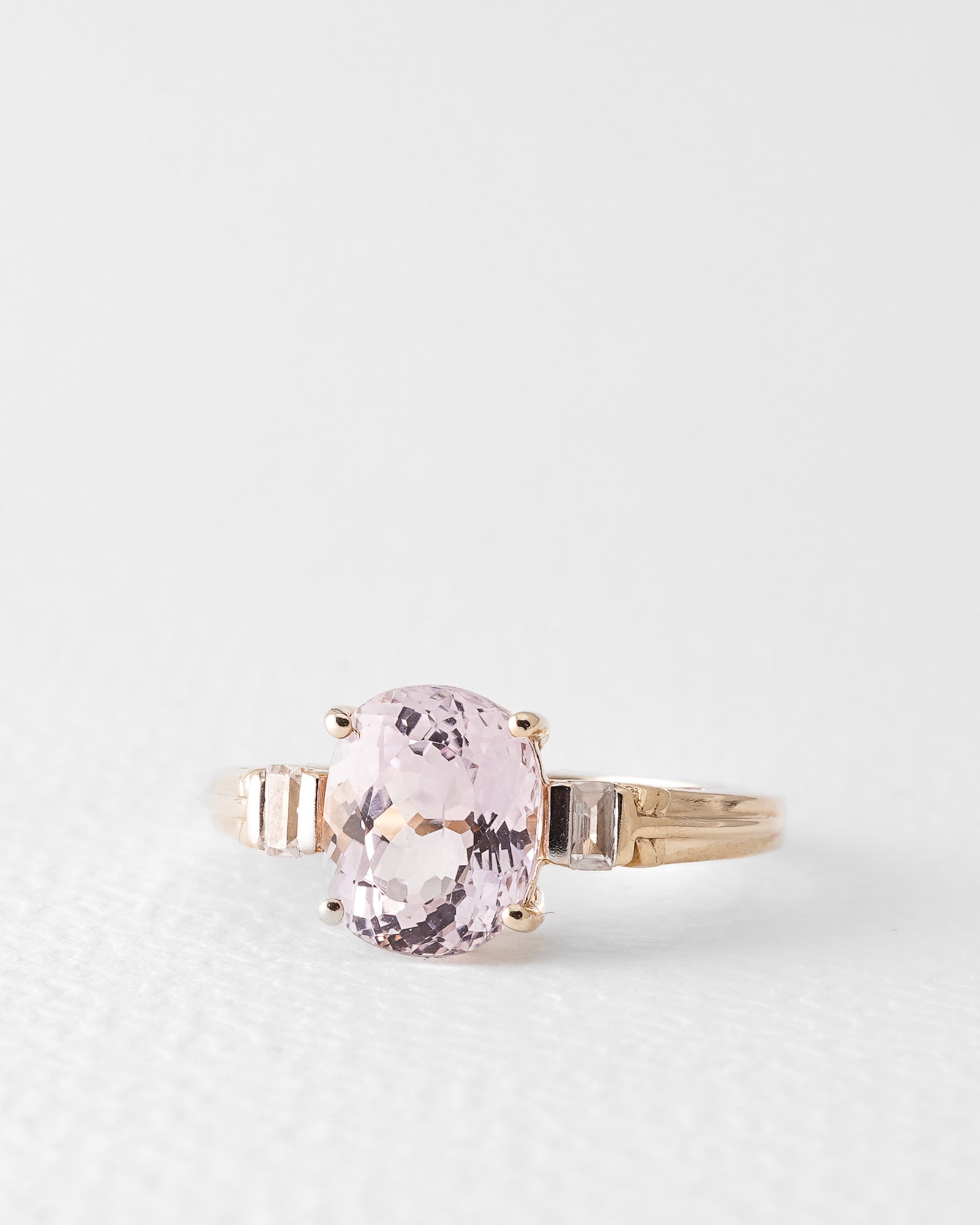 Aria | Vintage Kunzite & Zirconia