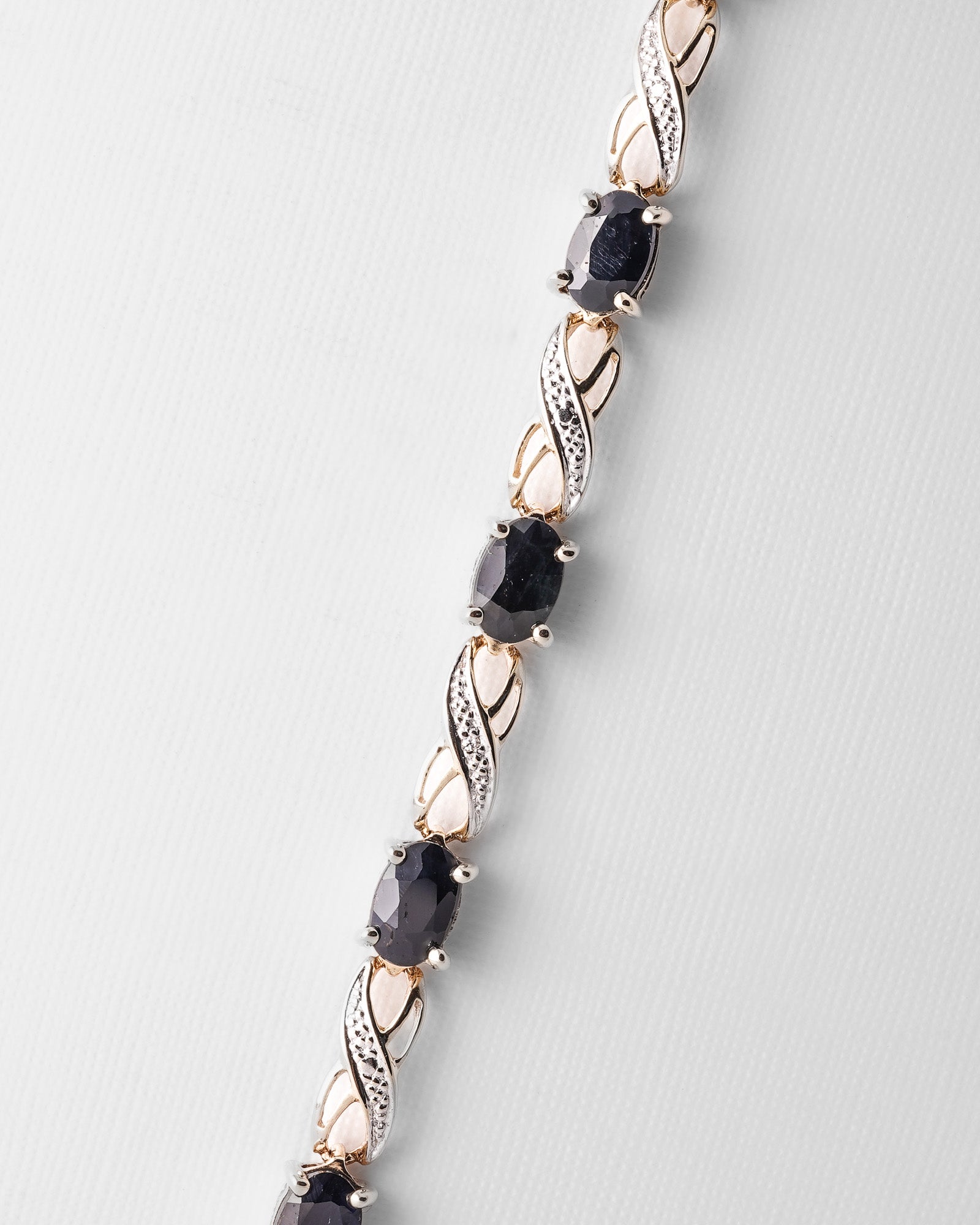 Colette | Vintage Sapphire & Diamond Bracelet