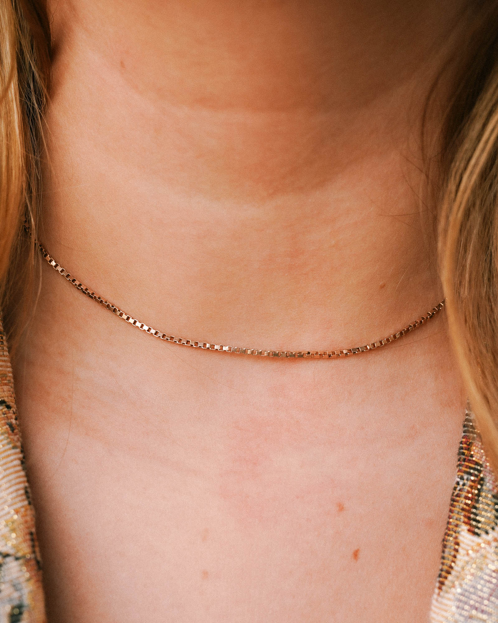 Bellamy | Vintage Box Link Necklace