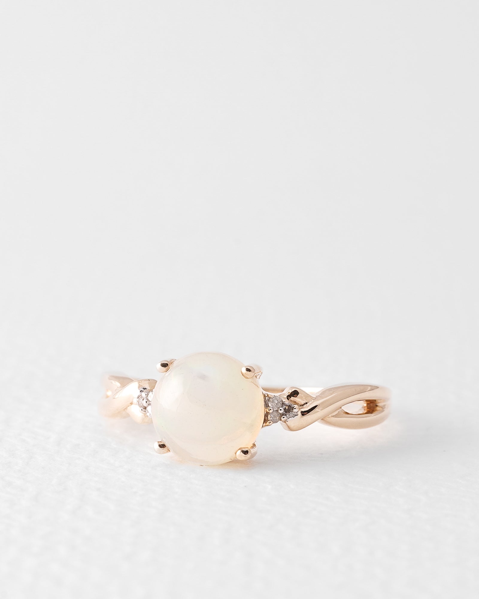 Celestia | Vintage Diamond & Opal