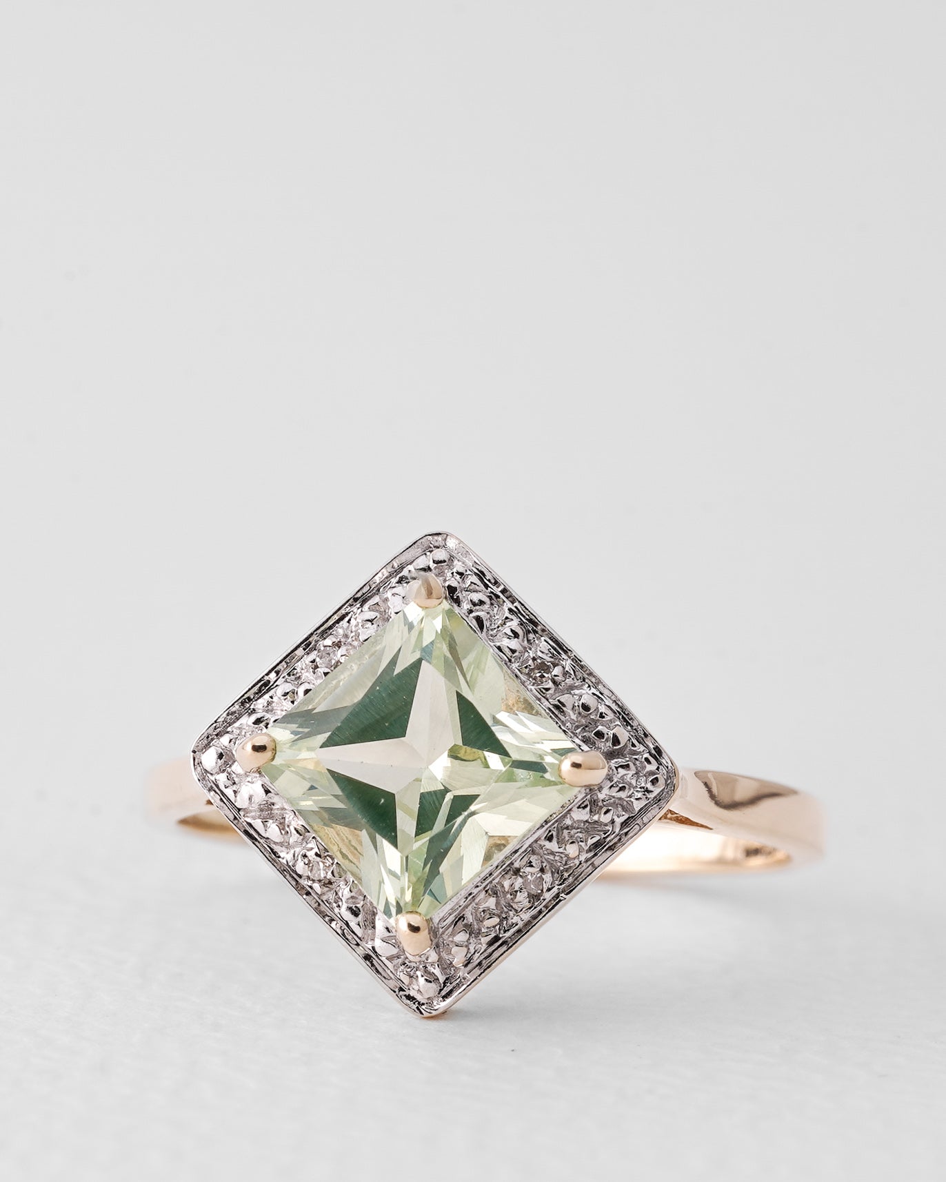 Mireille | Vintage Spinel & Diamant Ring