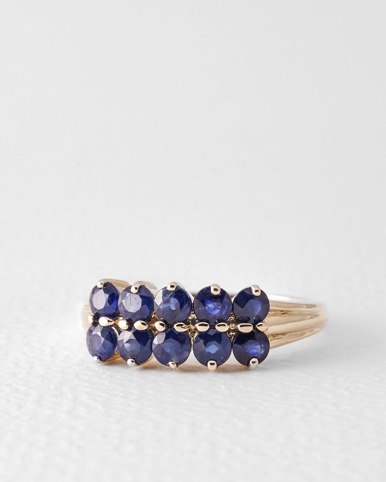 Saphira | Vintage Sapphire Cluster Ring
