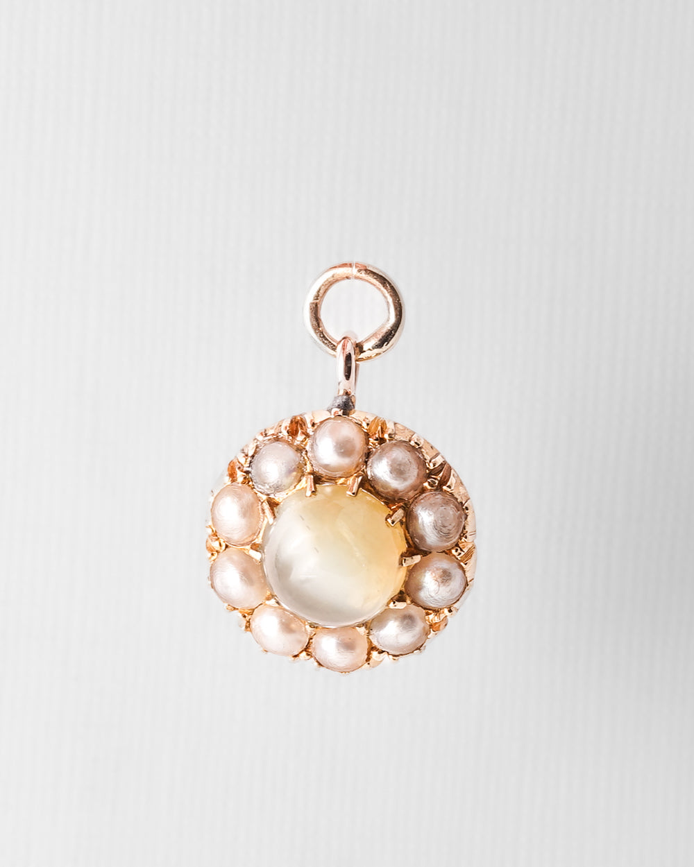 Odette | Vintage Cats eye & Pearl Pendant