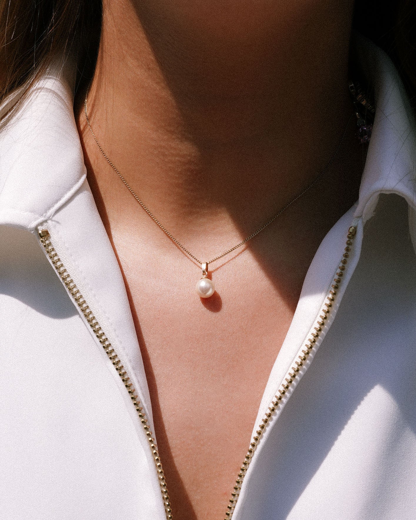 Nikita | Vintage Pearl Pendant
