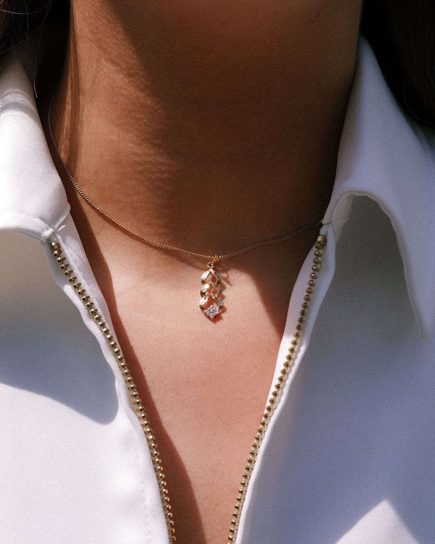 Belle | Vintage Diamond Pendant