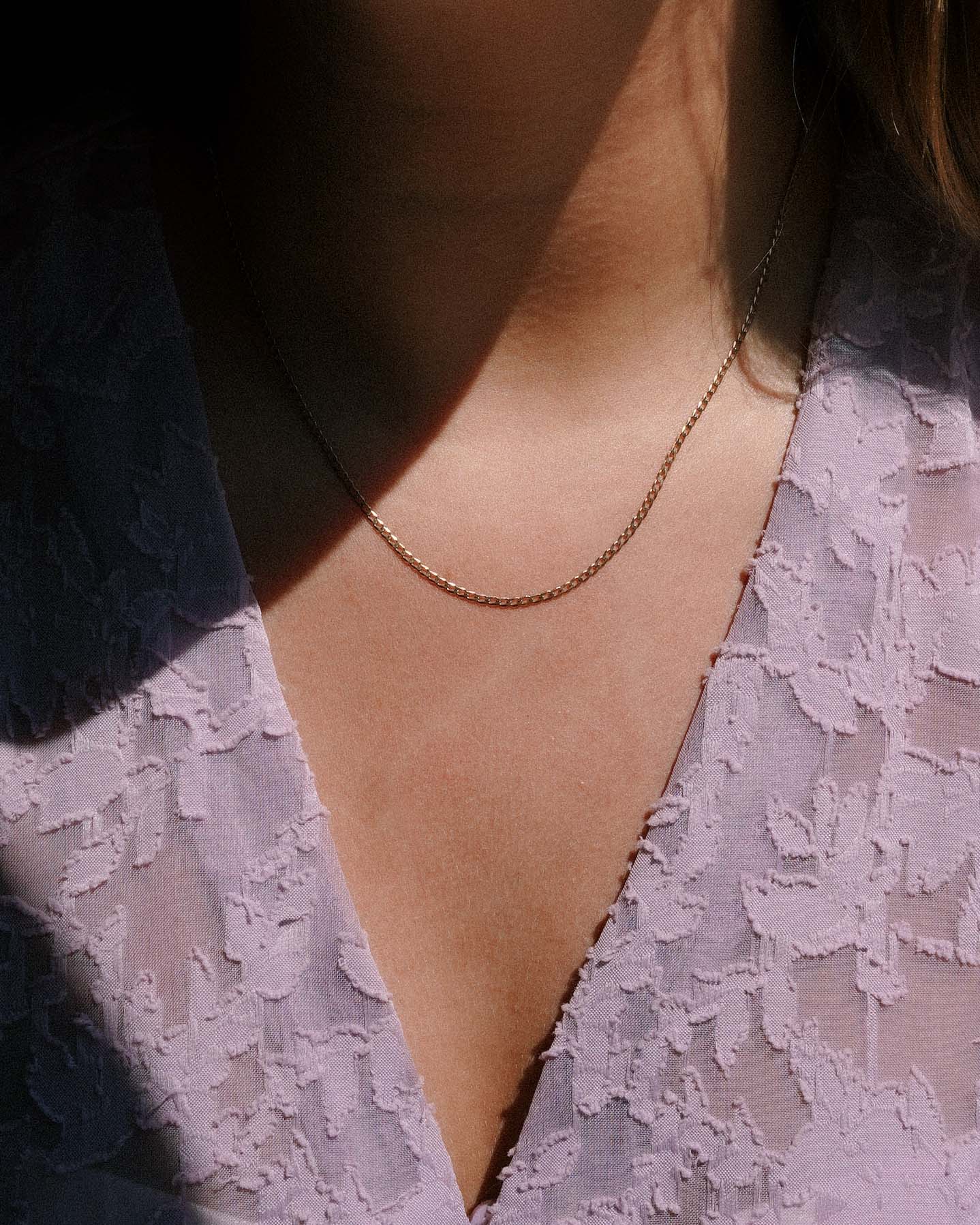 Elaria | Vintage Curb Necklace