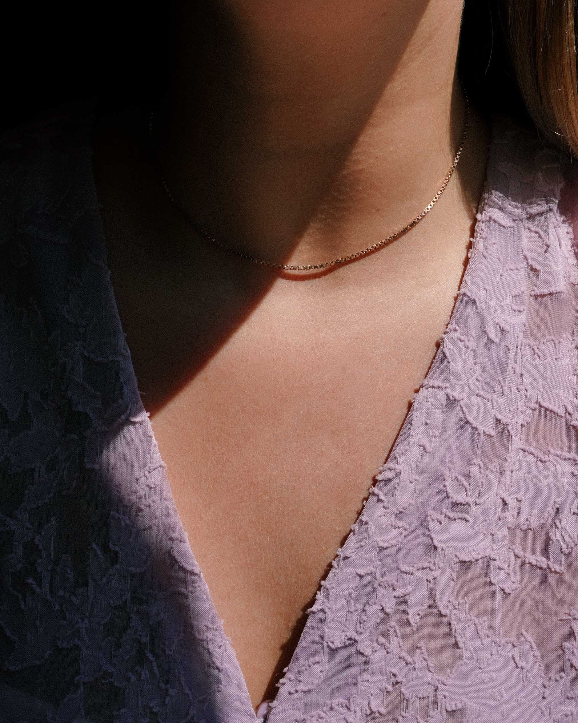 Bellamy | Vintage Box Link Necklace