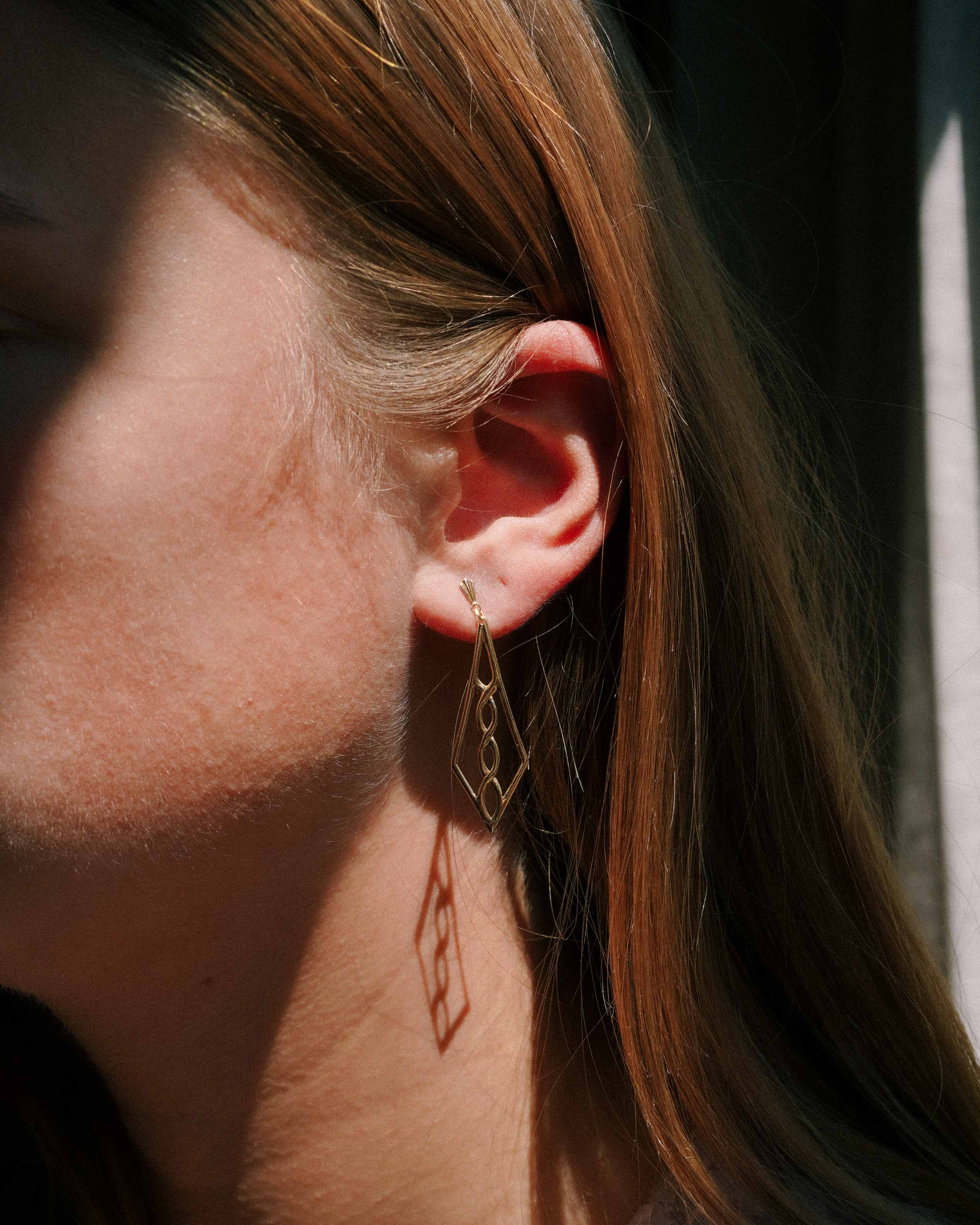 Fiona | Vintage Dress Earrings - Menina Amsterdam