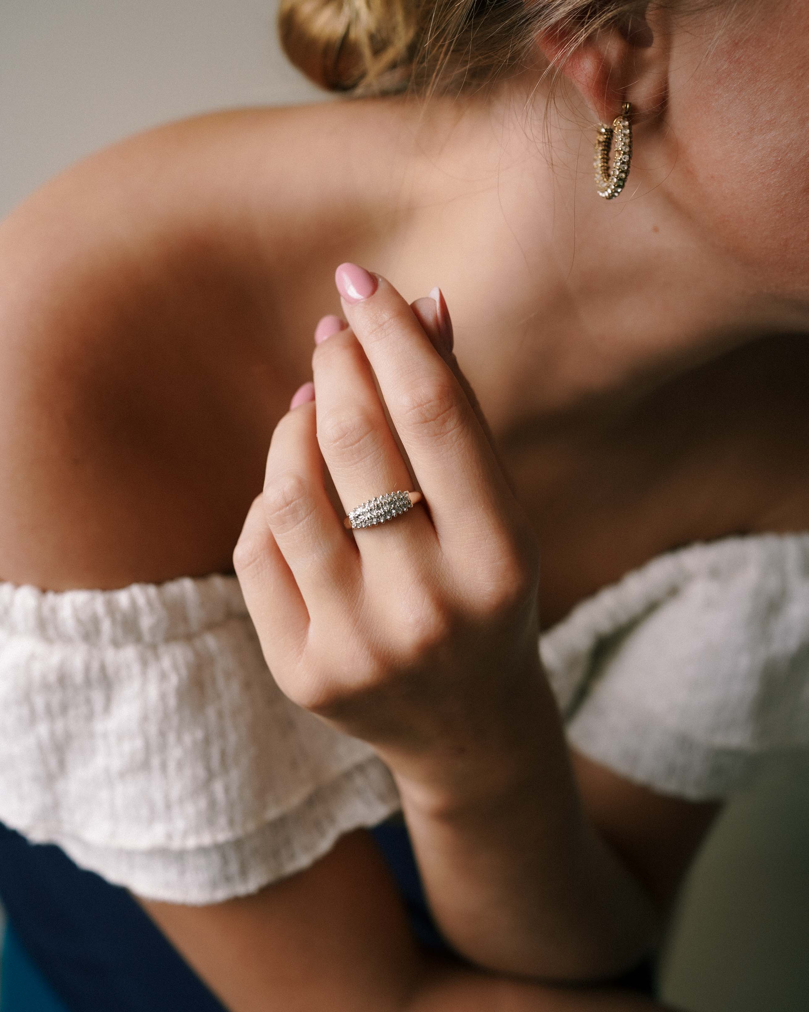 Savi | Vintage Diamond Cluster Ring