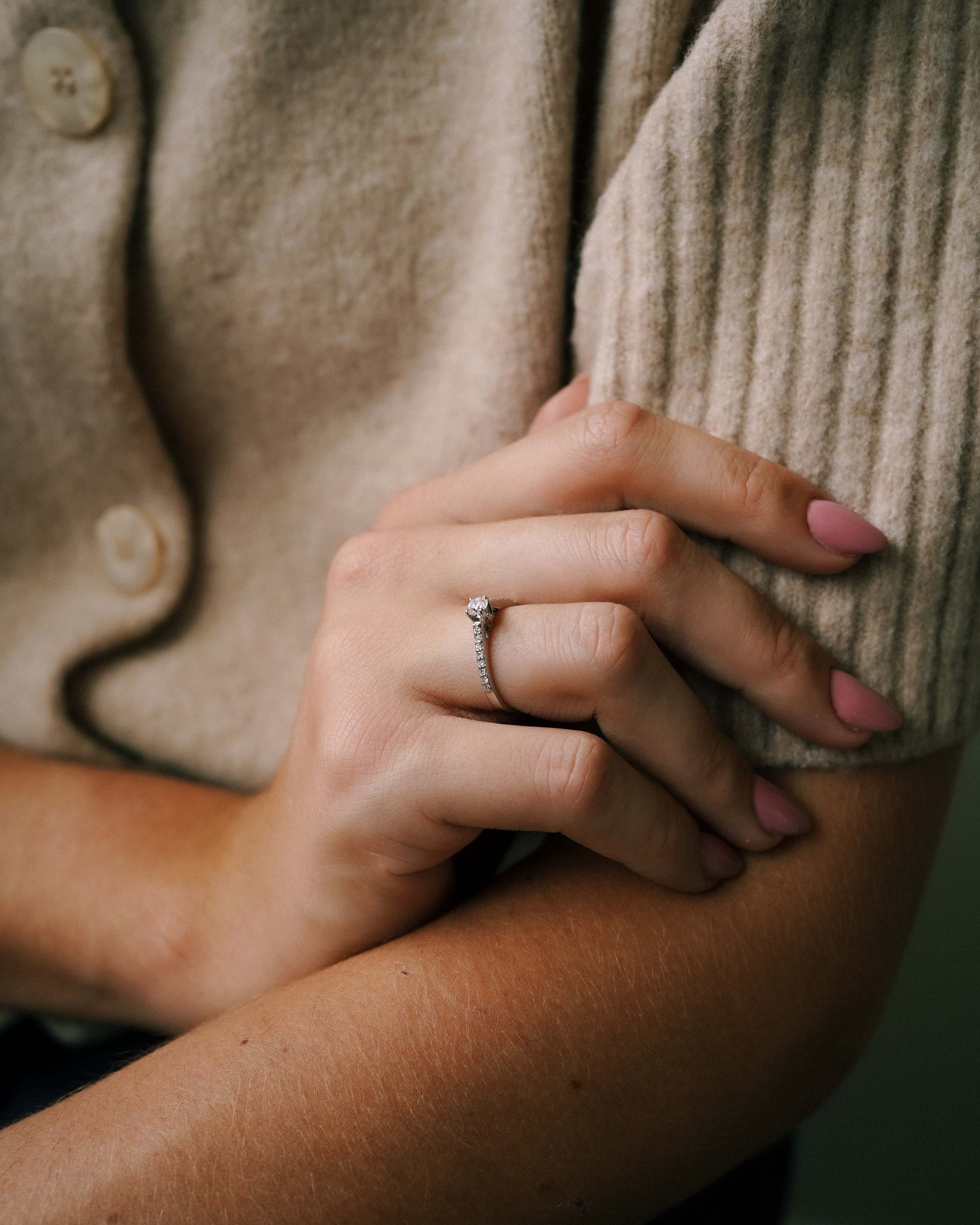 Lolita | 14K White Gold Brilliant (0.4ct) Dress Ring