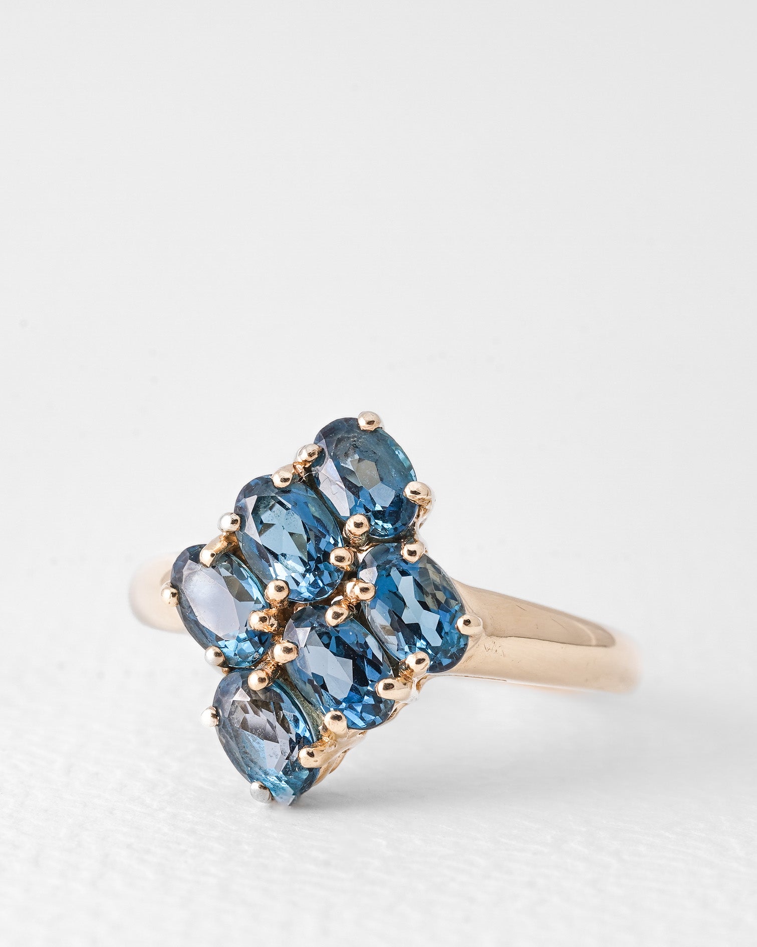 Nore | Vintage Blue Topaz Ring